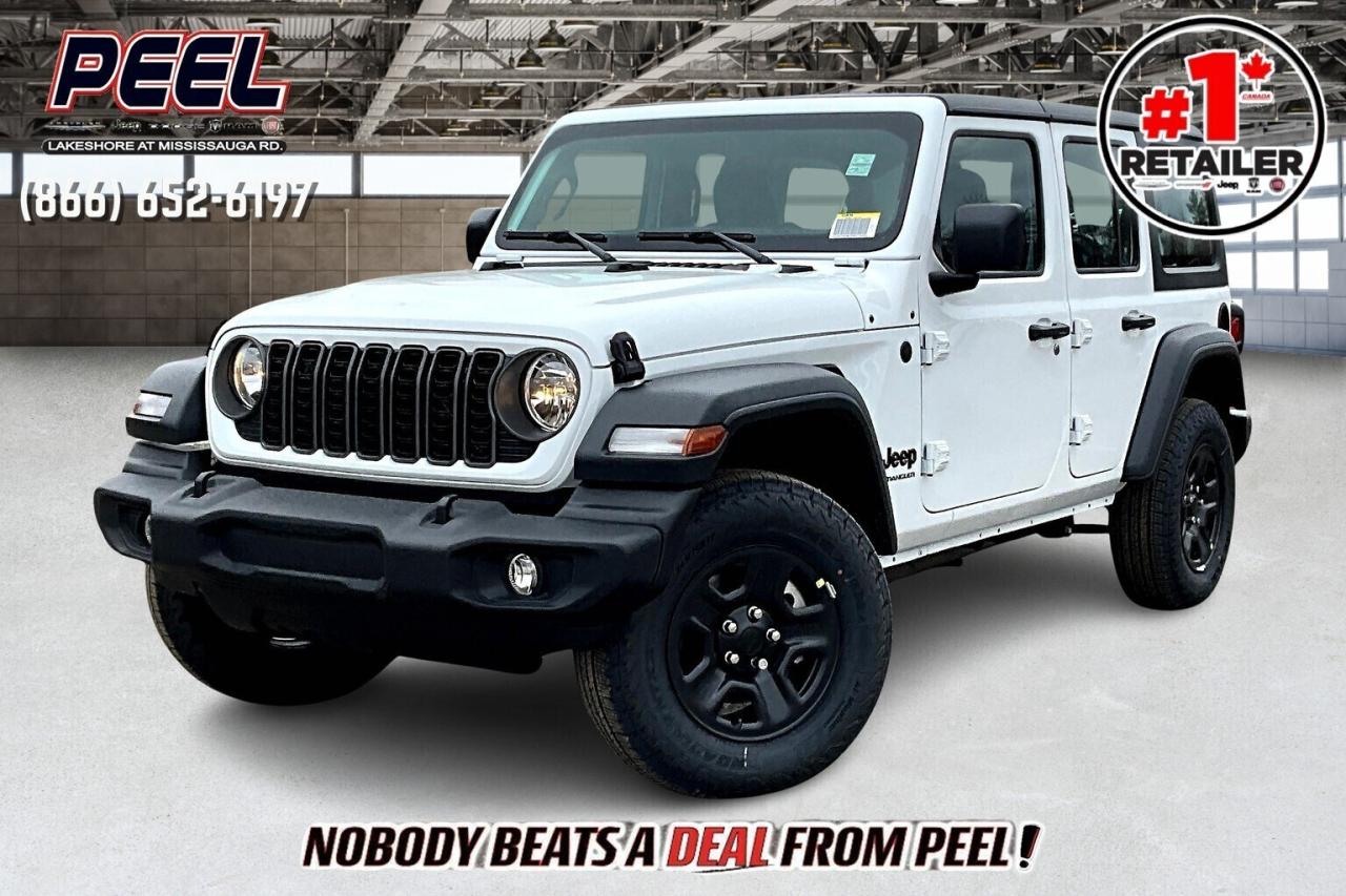 Used 2025 Jeep Wrangler SPORT 4DR | HARDTOP | CARPLAY | 12.3