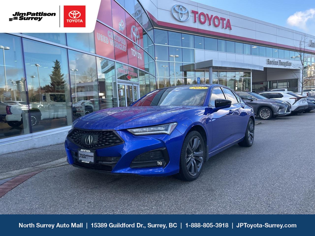 Used 2022 Acura TLX SH-AWD A-Spec for sale in Surrey, BC