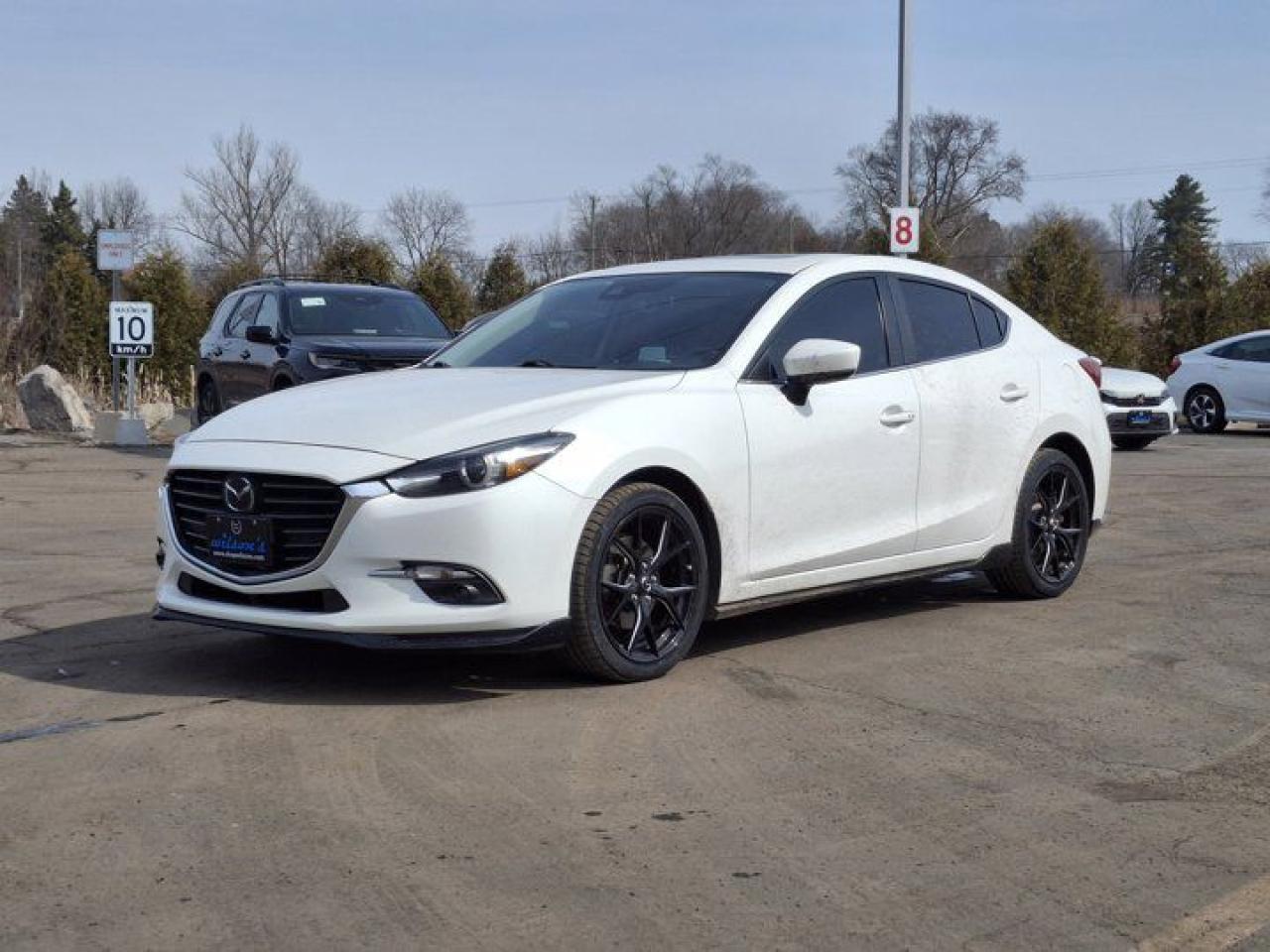 Used 2017 Mazda MAZDA3 GT | Leather | Sunroof | Nav | HUD | Heated Seats & Steering | Bluetooth | New Tires | for sale in Guelph, ON