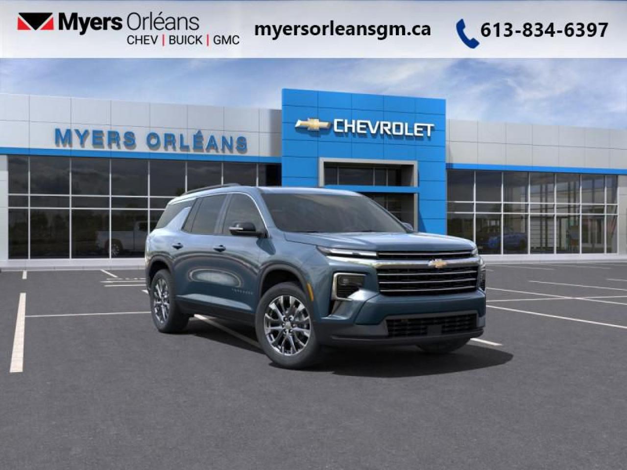 New 2025 Chevrolet Traverse LT for sale in Orleans, ON