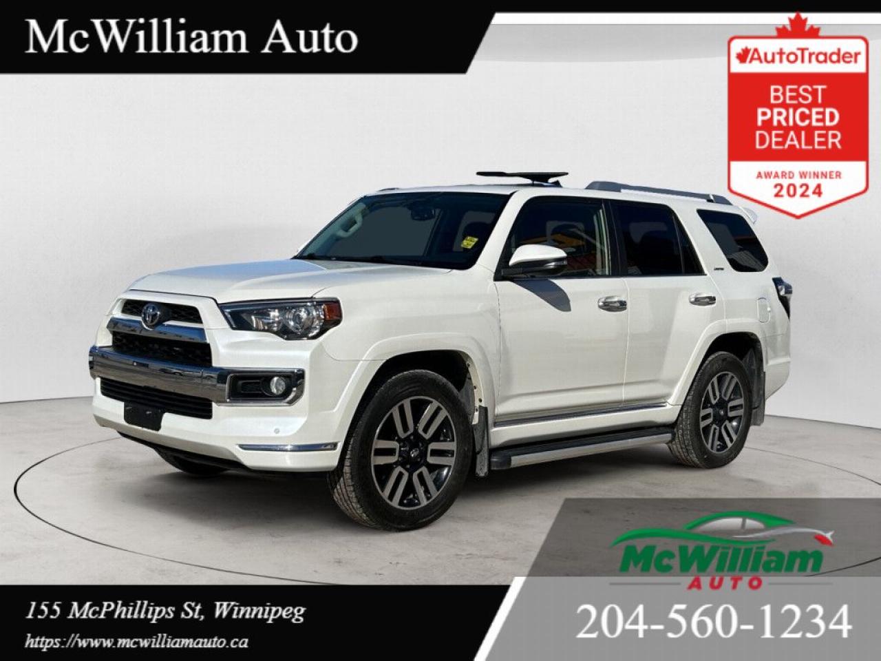 Used 2018 Toyota 4Runner Limited |HTD & A/C SEATS|LEATHER|4X4| for sale in Winnipeg, MB