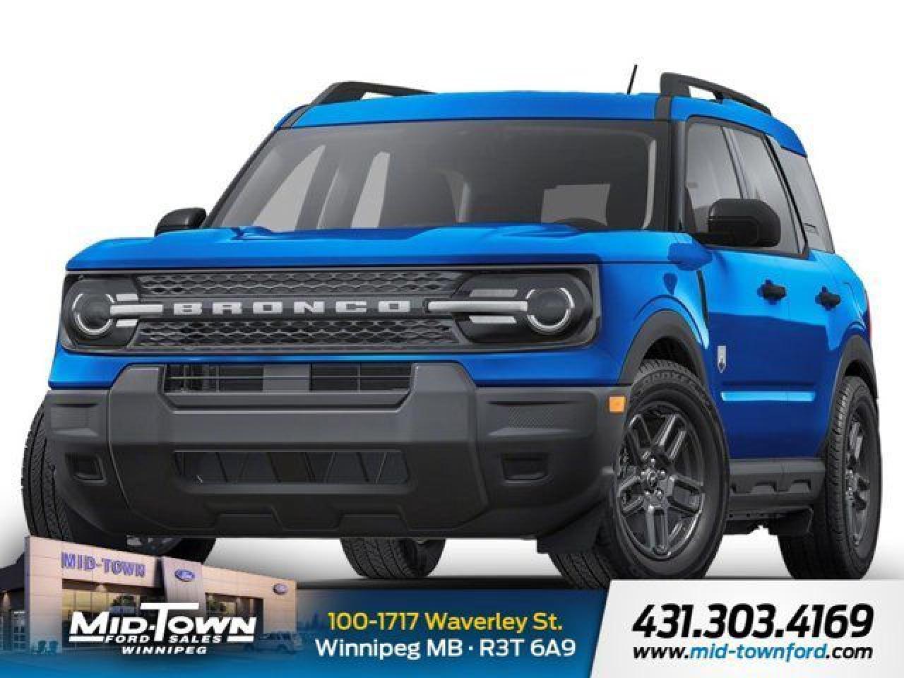 New 2025 Ford Bronco Sport Big Bend | Auto High Beams | Convenience Pack for sale in Winnipeg, MB