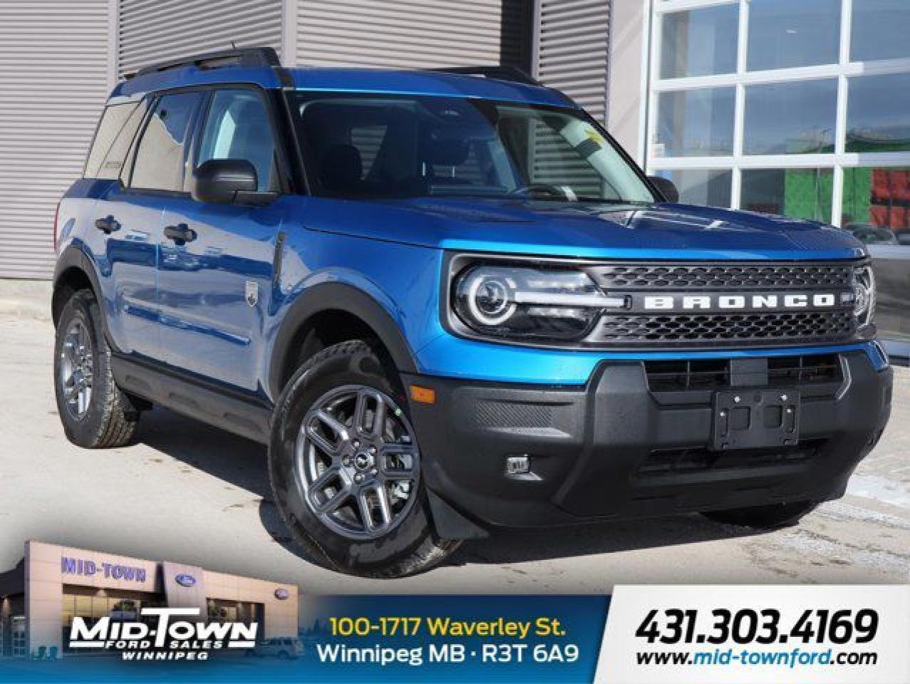 New 2025 Ford Bronco Sport Big Bend | Lane Keep Assist | Molle Strap System for sale in Winnipeg, MB