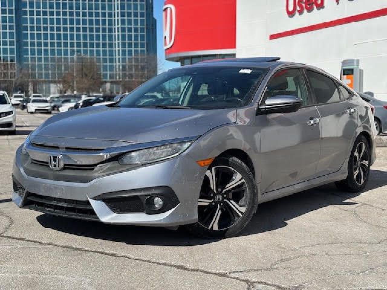 Used 2017 Honda Civic Sedan TOURING-LEATHER-SUNROOF-NAVIGATION-CARPLAY for sale in Toronto, ON