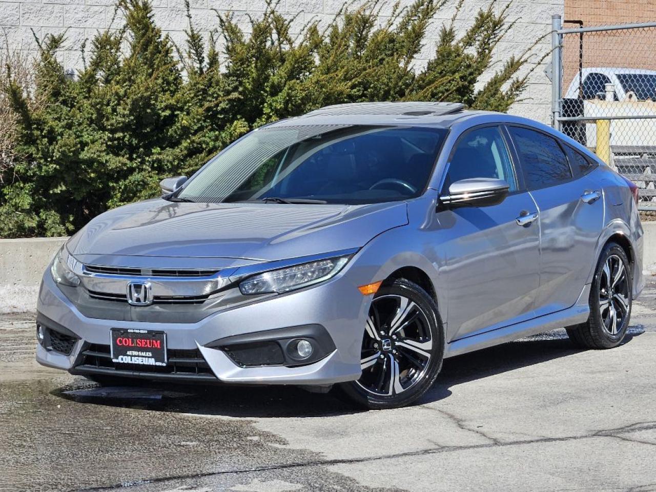 Used 2017 Honda Civic Sedan TOURING-LEATHER-SUNROOF-NAVIGATION-CARPLAY for sale in Toronto, ON
