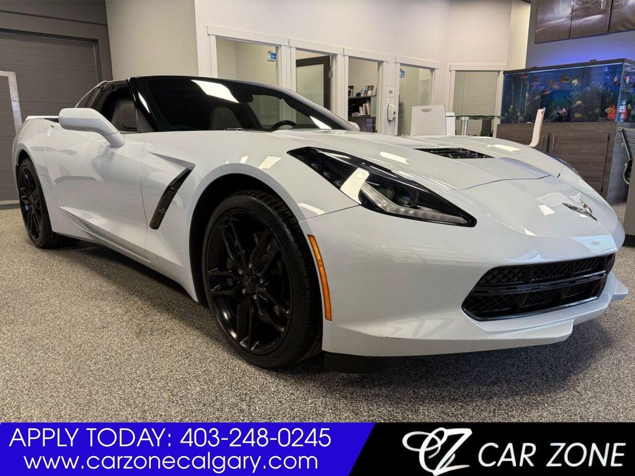 Used 2019 Chevrolet Corvette Z51 STINGRAY 1LT | RARE 7spd MANUAL for sale in Calgary, AB