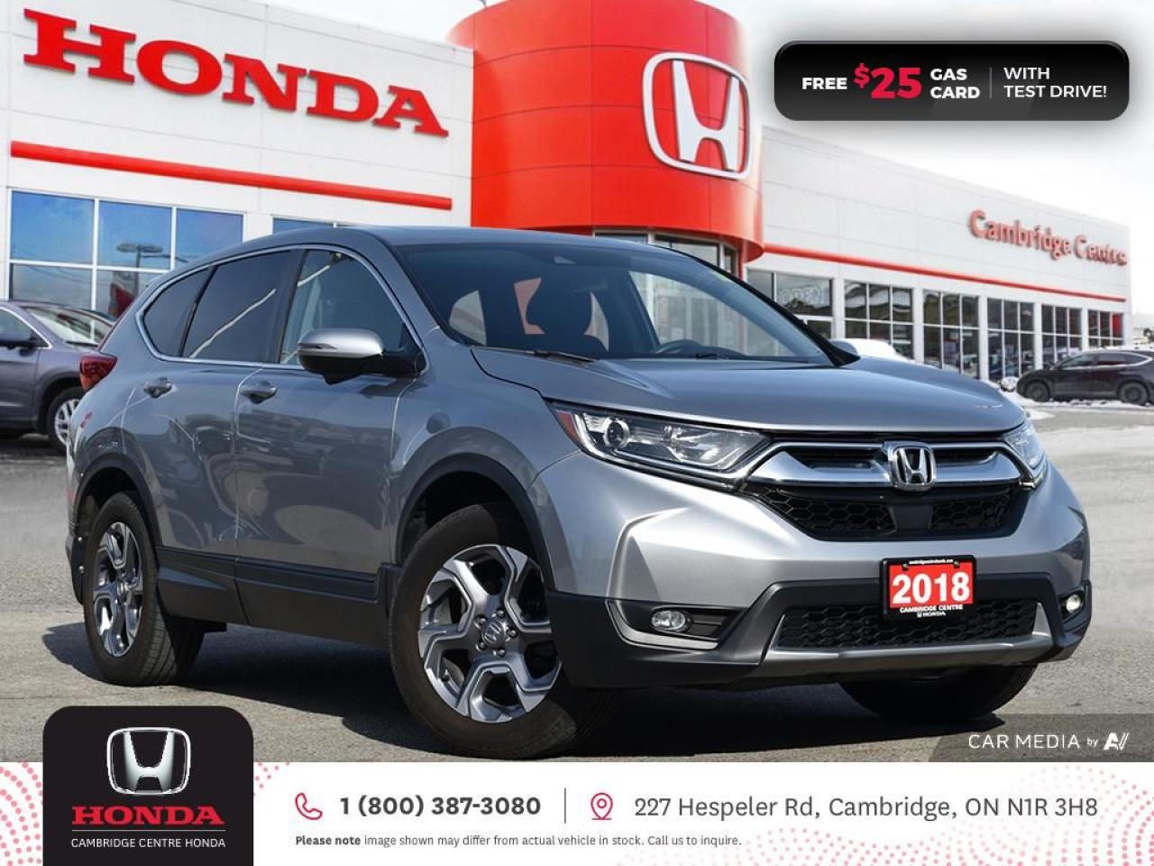 Used 2018 Honda CR-V EX HEATED SEATS | REARVIEW CAMERA | APPLE CARPLAY™/ANDROID AUTO™ for sale in Cambridge, ON
