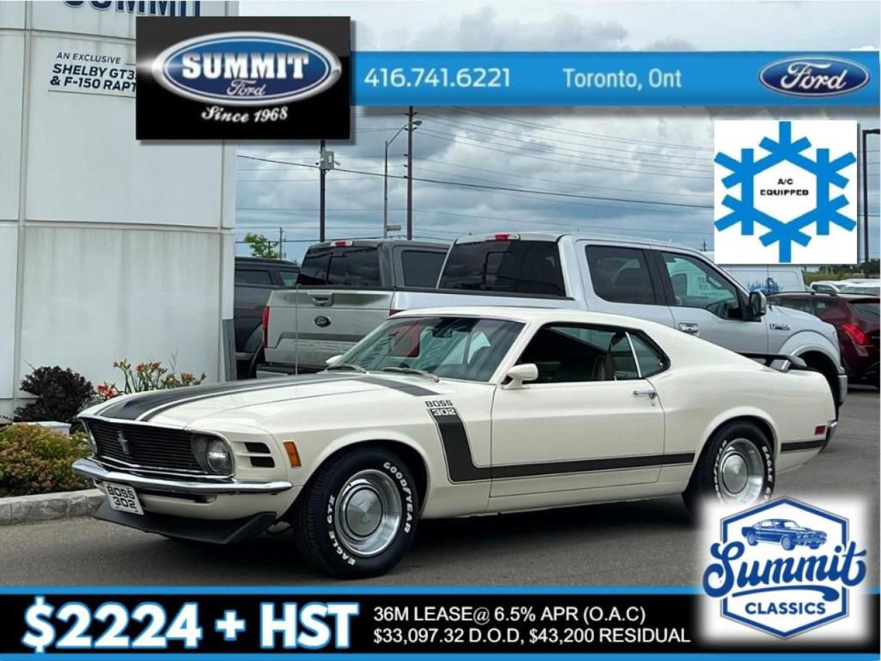 Used 1970 Ford Mustang BOSS302 for sale in Etobicoke, ON