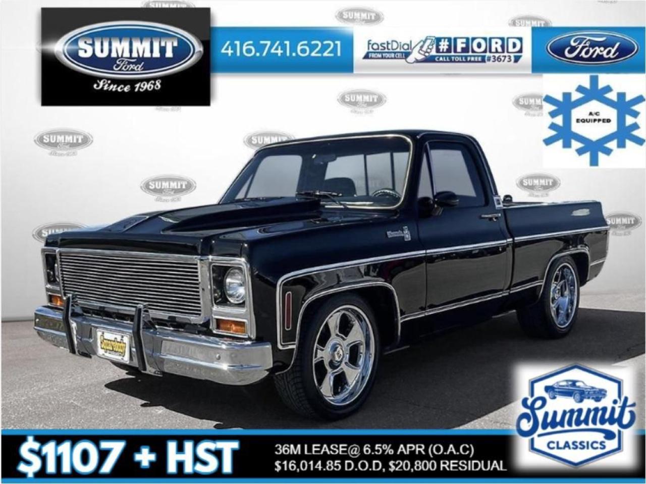 Used 1978 Chevrolet C10/K10 350 V8 |  Dealer Certified for sale in Etobicoke, ON