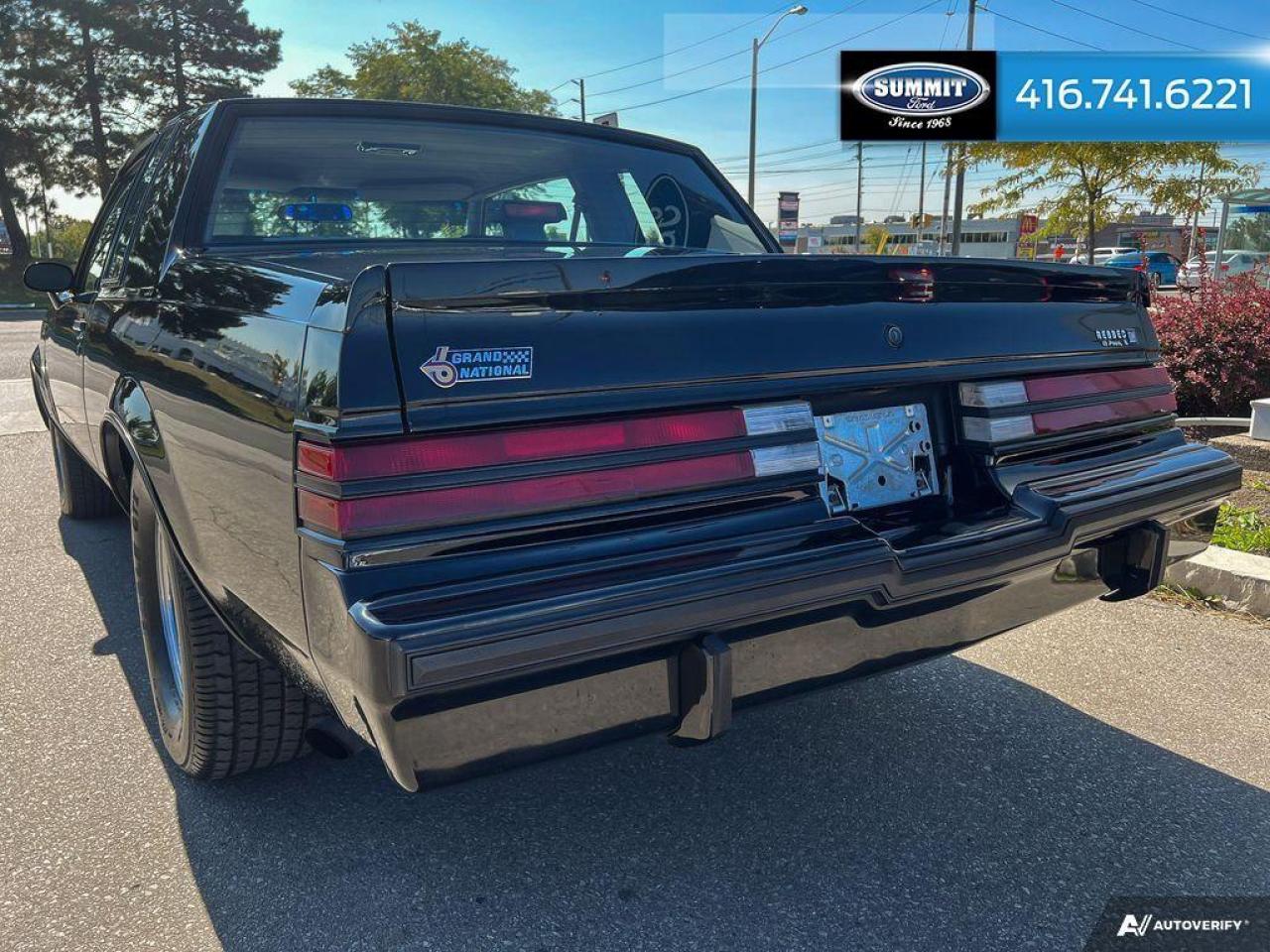 1987 Buick Regal Grand National | 3.8 L Turbo Charged V6 Photo