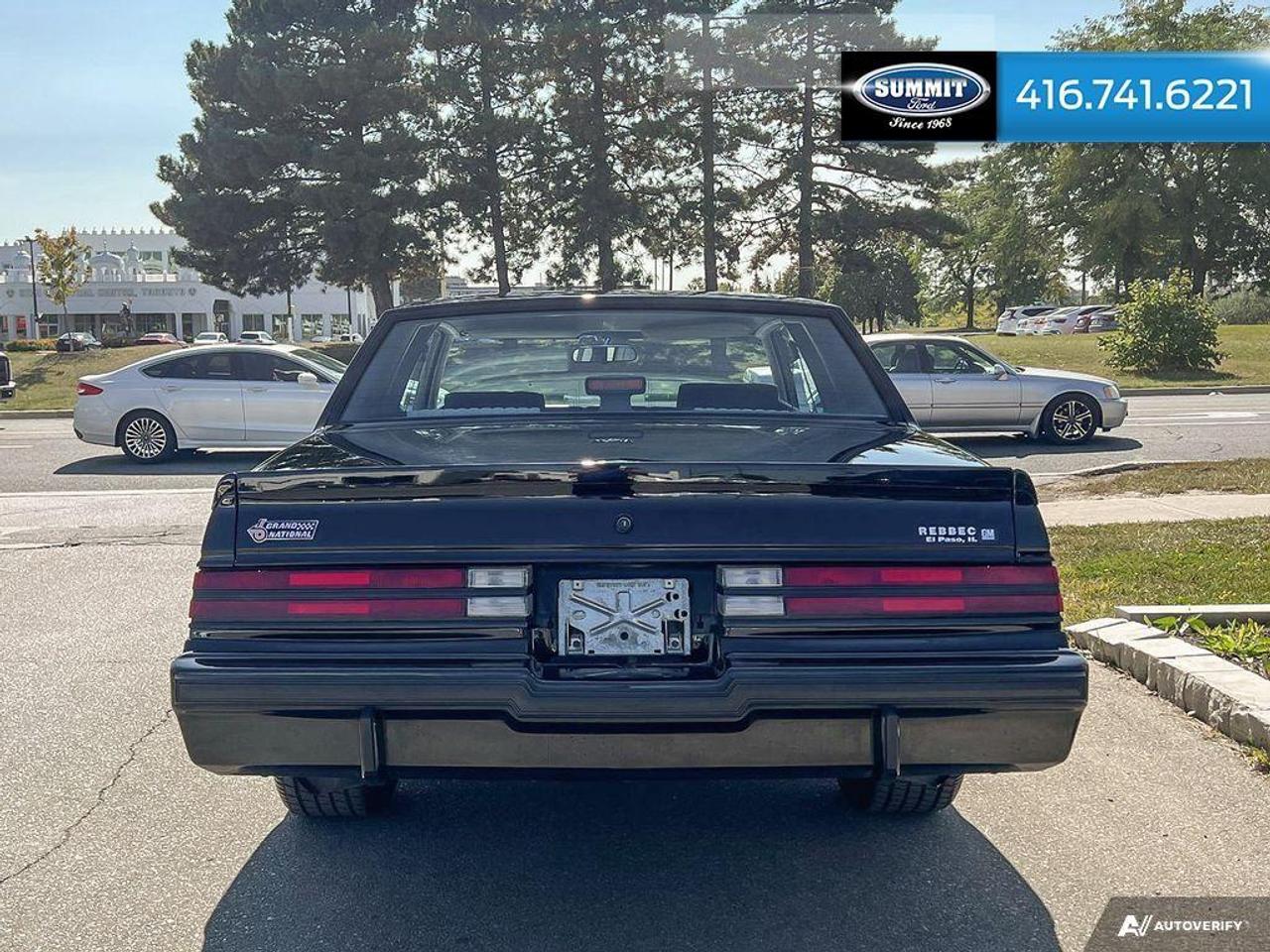 1987 Buick Regal Grand National | 3.8 L Turbo Charged V6 Photo