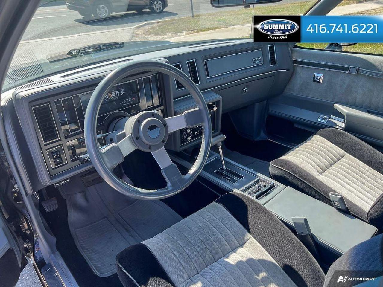 1987 Buick Regal Grand National | 3.8 L Turbo Charged V6 Photo