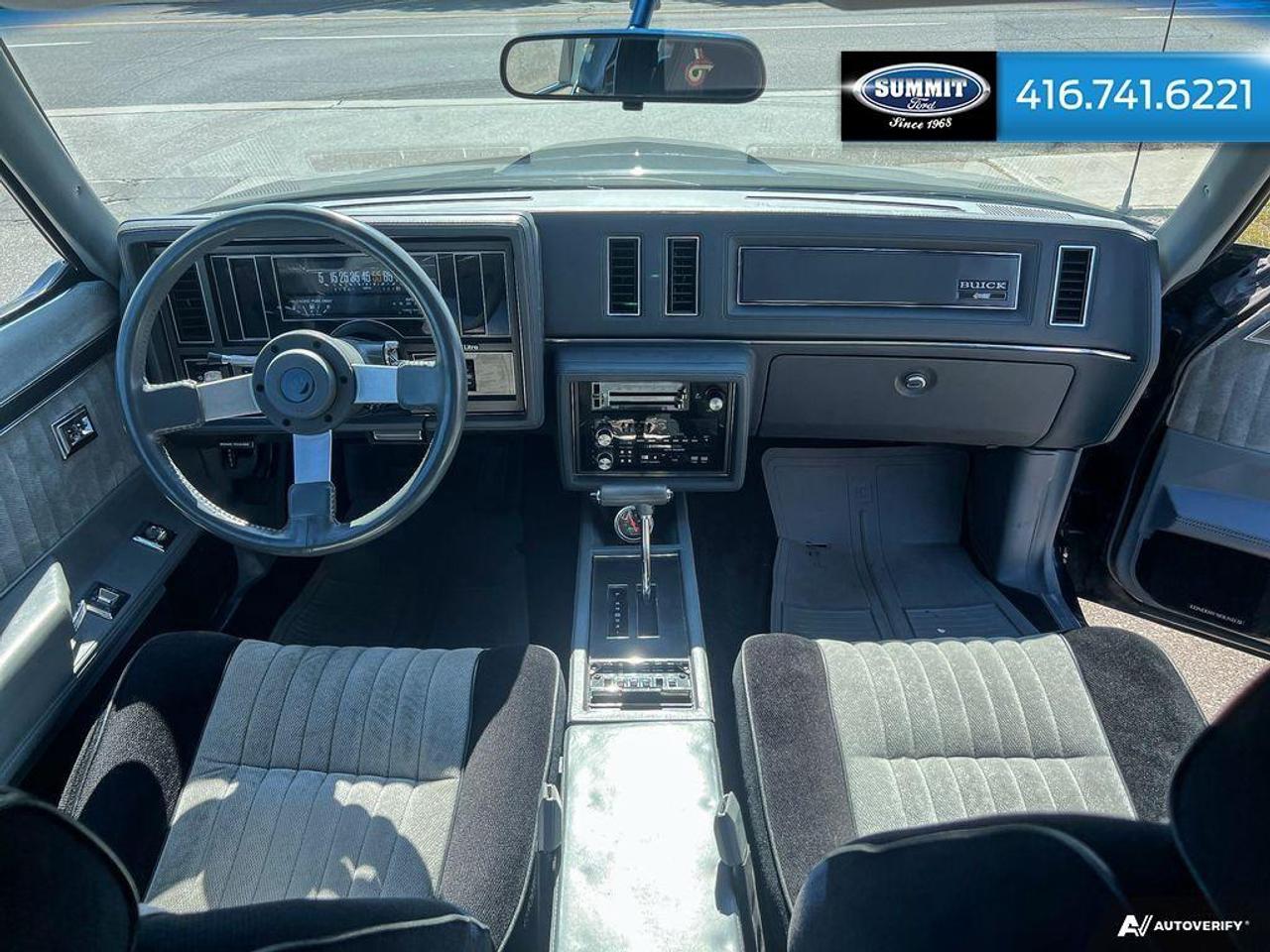 1987 Buick Regal Grand National | 3.8 L Turbo Charged V6 Photo