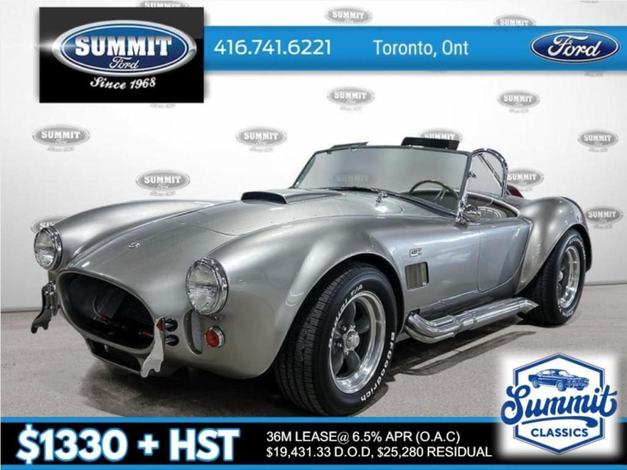 Used 1965 Ford Mustang Shelby COBRA 427 Replica | 5.0 L V8 COBRA | Johnex Kit (Build 2004) for sale in Etobicoke, ON