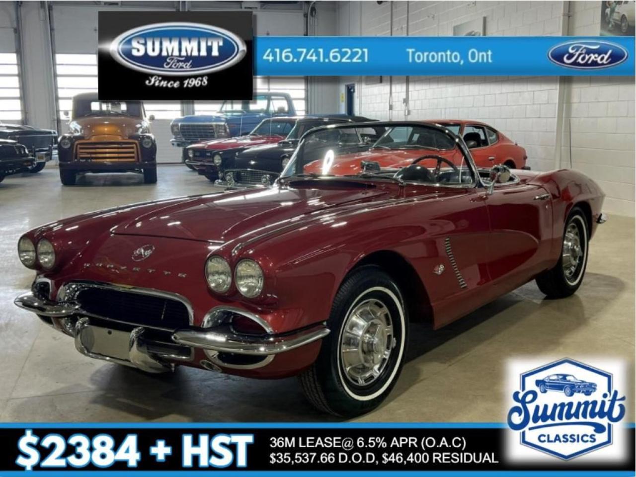 Used 1962 Chevrolet Corvette 327 V8 | Air Conditioning for sale in Etobicoke, ON