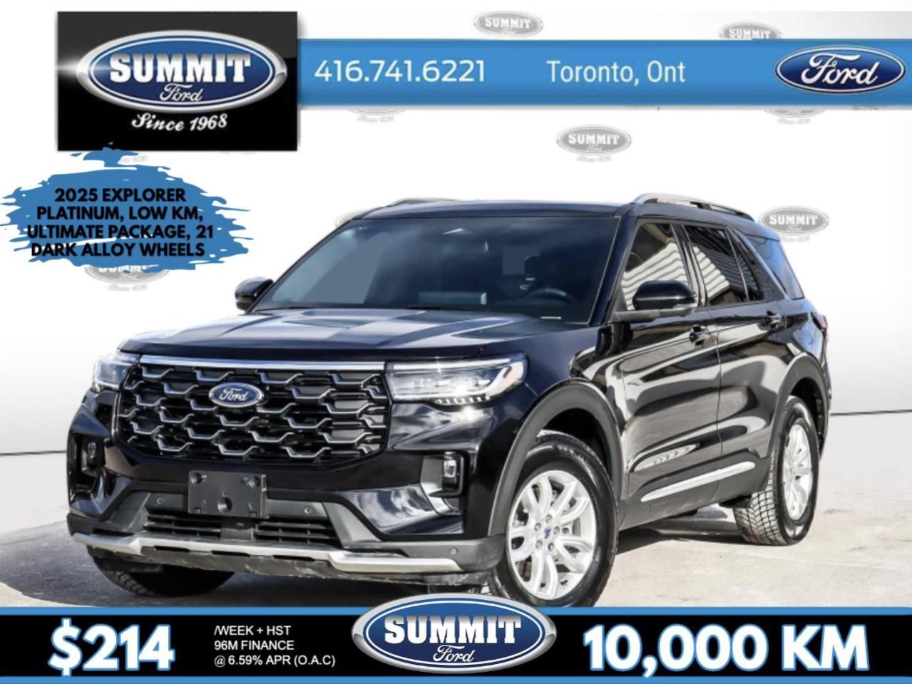 Used 2025 Ford Explorer Platinum for sale in Etobicoke, ON