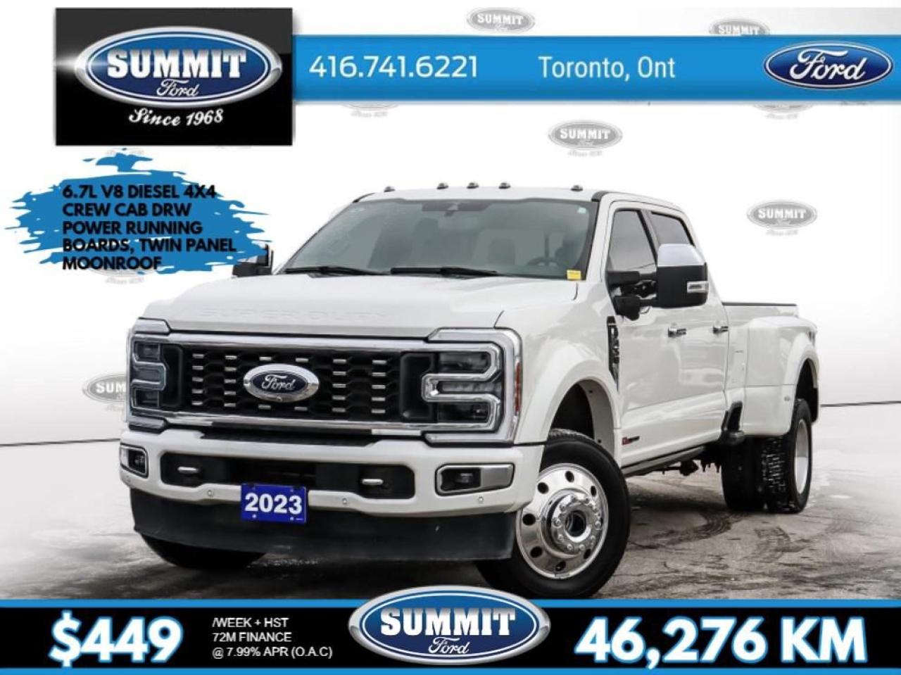 Used 2023 Ford F-450 Platinum | Diesel High Output | for sale in Etobicoke, ON