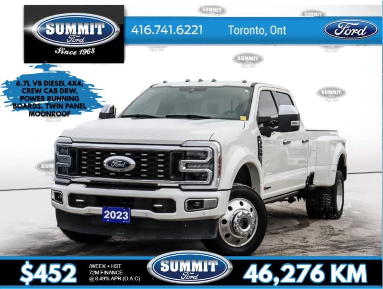 Used 2023 Ford F-450 Platinum | Diesel High Output | for sale in Etobicoke, ON