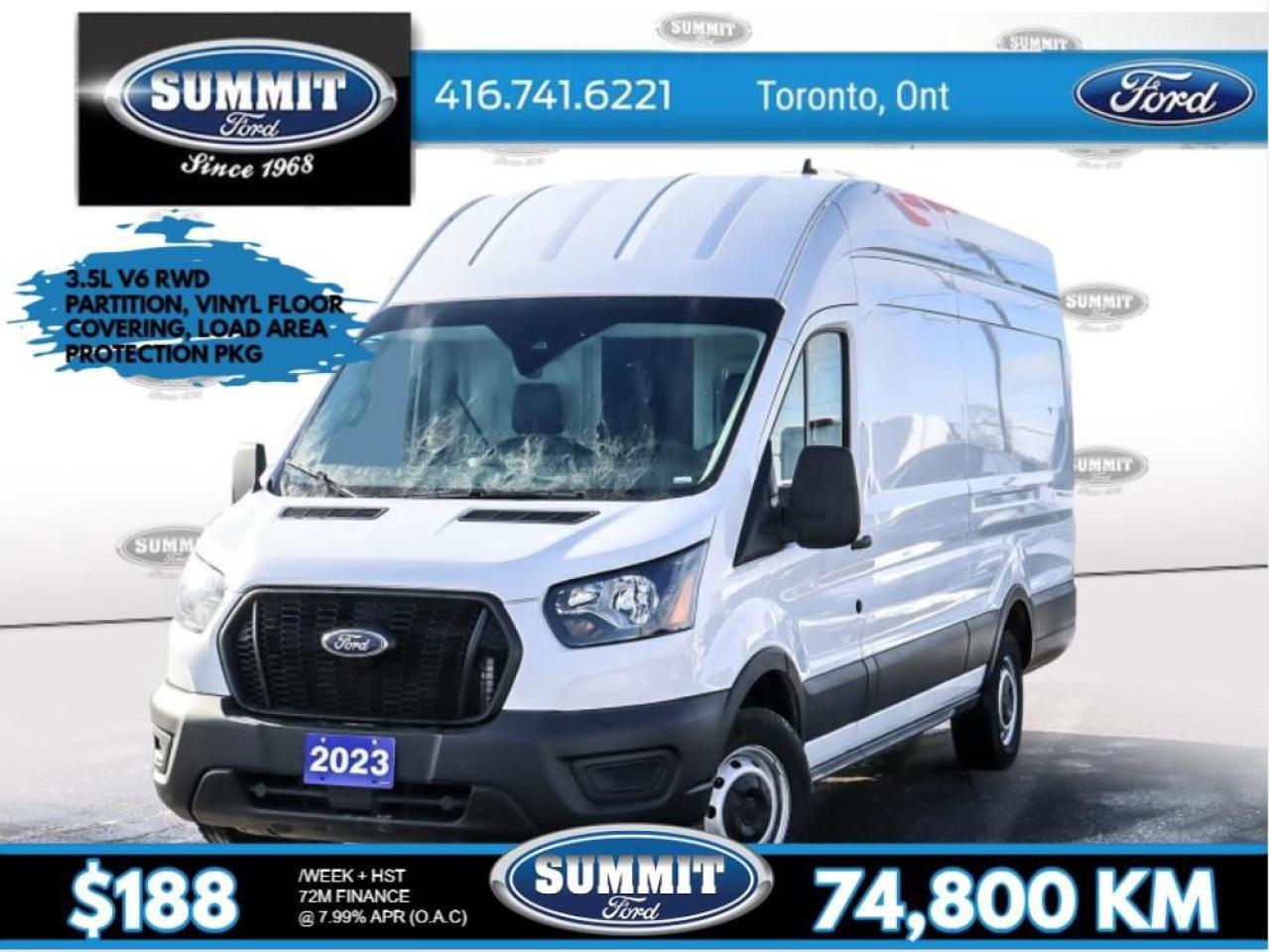 Used 2023 Ford Transit 250 High Roofs | V6 | Extended Length | for sale in Etobicoke, ON