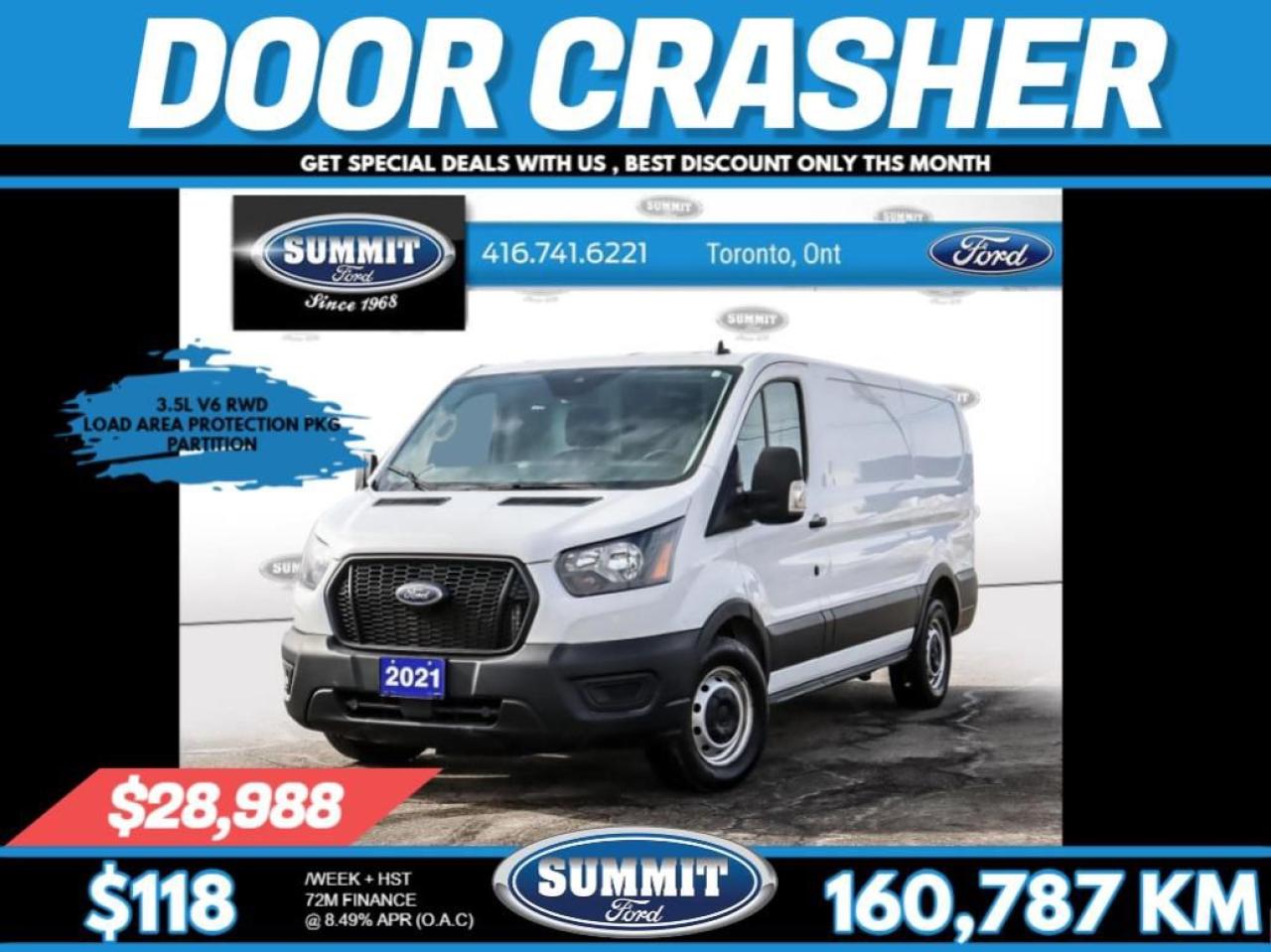 Used 2021 Ford Transit 150 | Partition |  Load Area Protection Pkg for sale in Etobicoke, ON