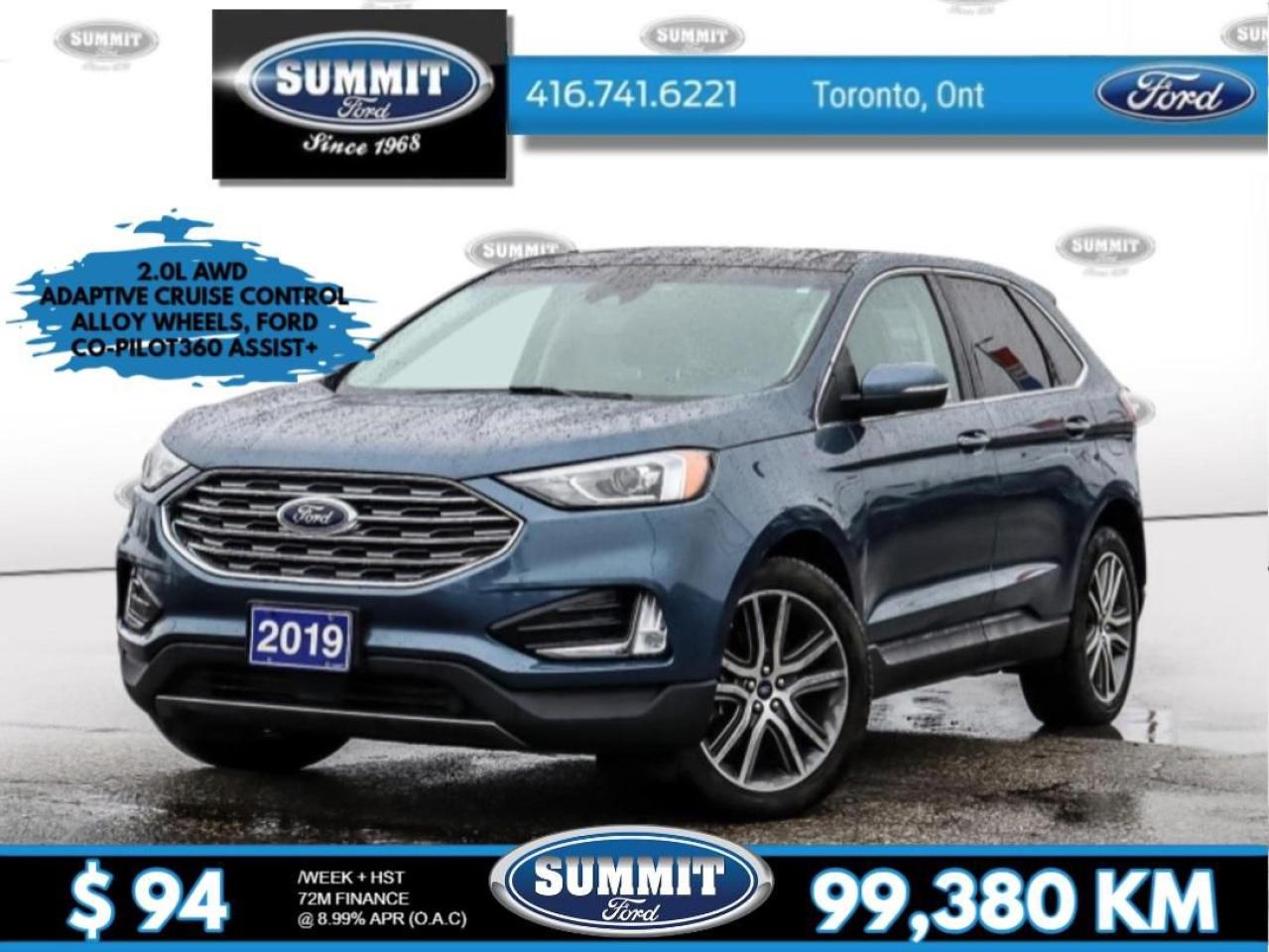 Used 2019 Ford Edge AWD | Titanium | Roof | Cold Weather Pkg. | for sale in Etobicoke, ON