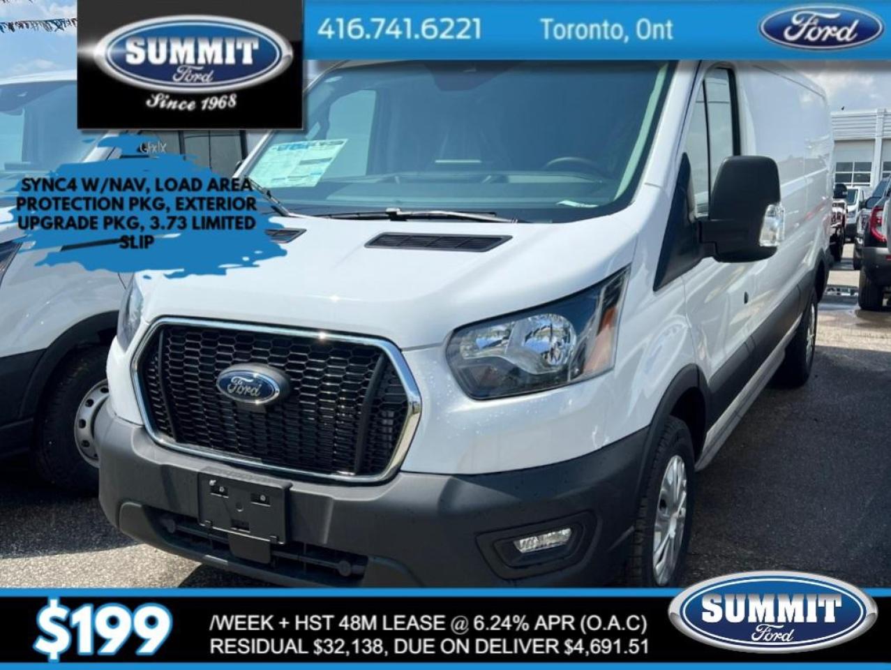 New 2025 Ford Transit 150 | $199 + HST Weekly - 48 Month Lease for sale in Etobicoke, ON