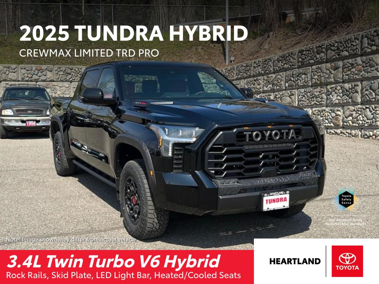 New 2025 Toyota Tundra Hybrid Crewmax Limited TRD PRO for sale in Williams Lake, BC