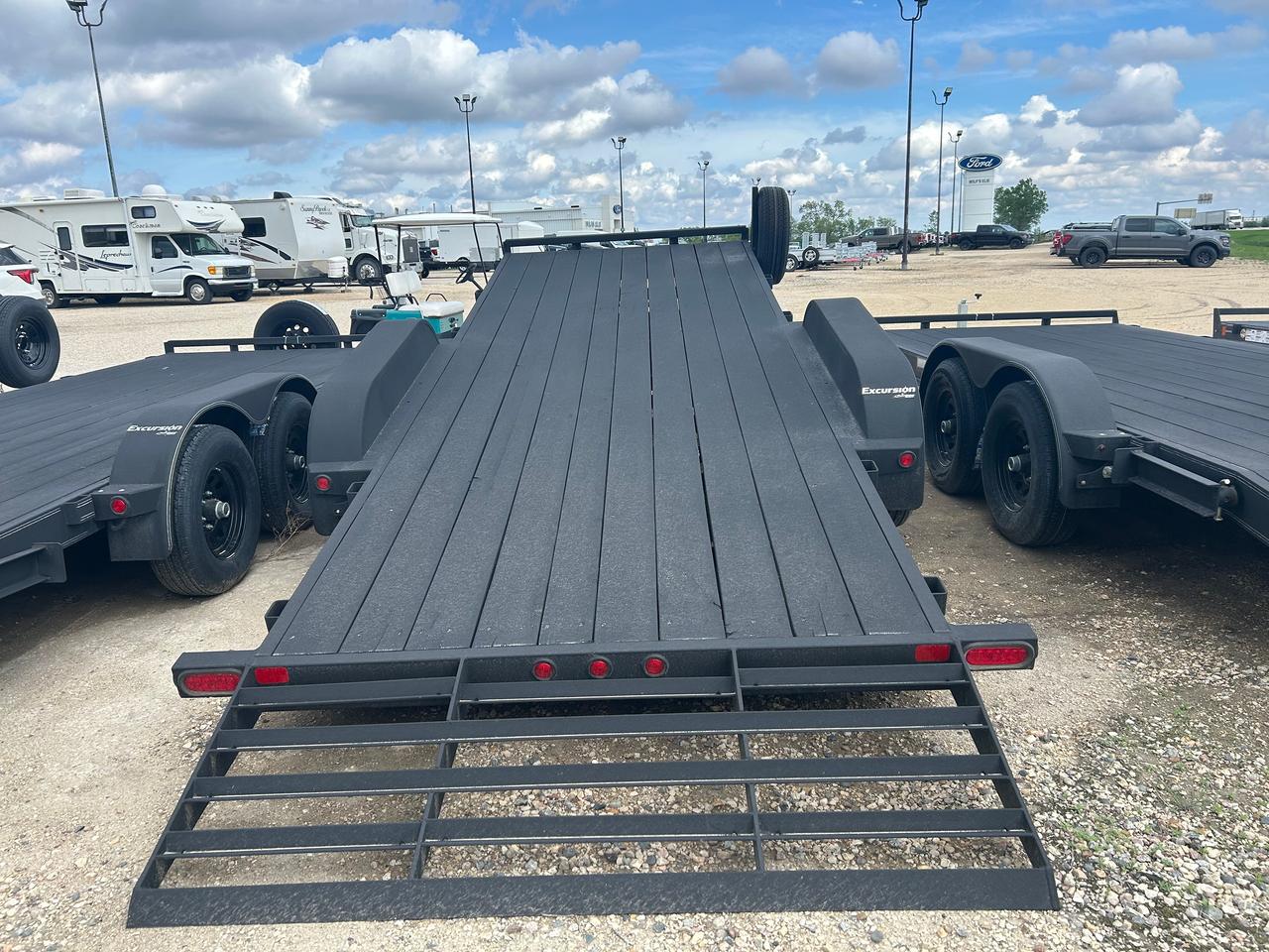 2025 Rainbow Tilting Open Deck 20' Electric/Hydraulic Tilting Car & Equipment Photo