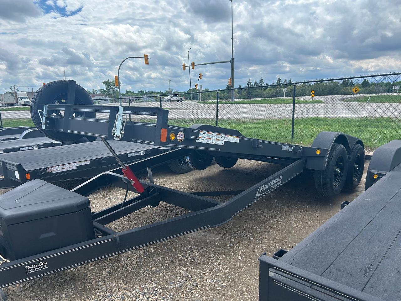 2025 Rainbow Tilting Open Deck 20' Electric/Hydraulic Tilting Car & Equipment Photo