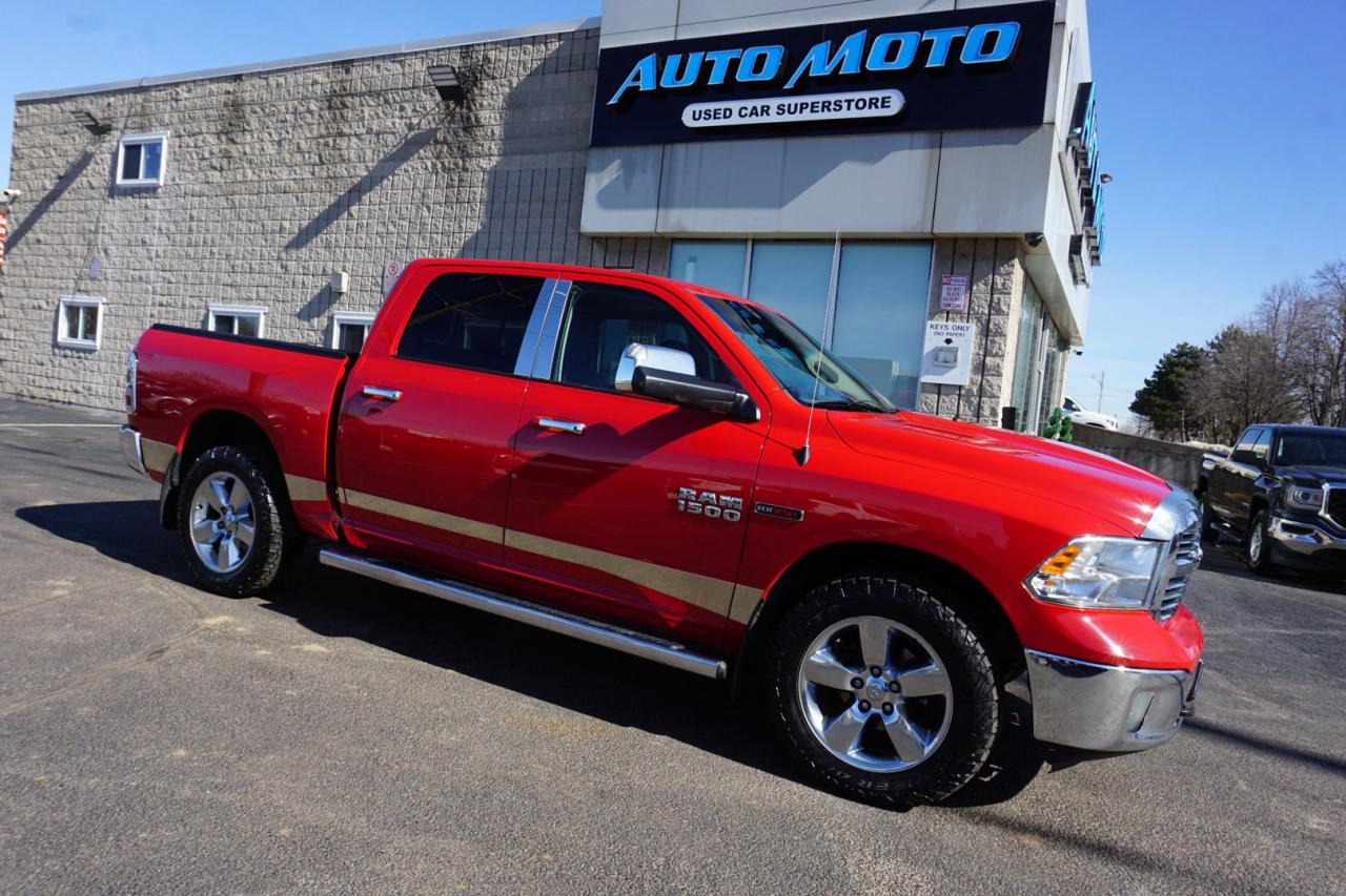 Used 2015 RAM 1500 V6 SLT-BIG HORN PKG DIESEL CREW 4WD CRUISE CHROME POWER DRIVER SEAT for sale in Burlington, ON