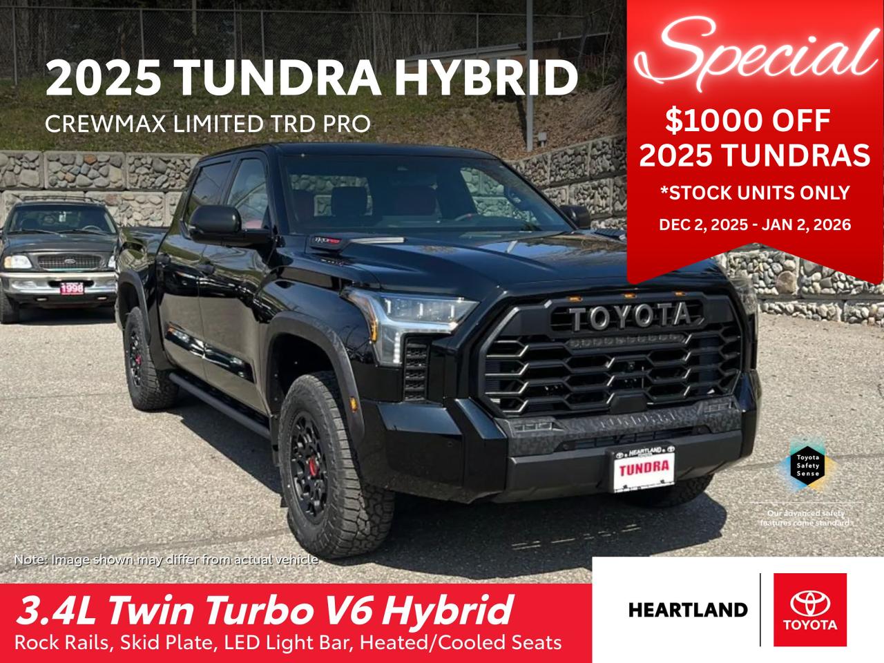 2025 Toyota Tundra Hybrid Crewmax Limited TRD PRO Photo0