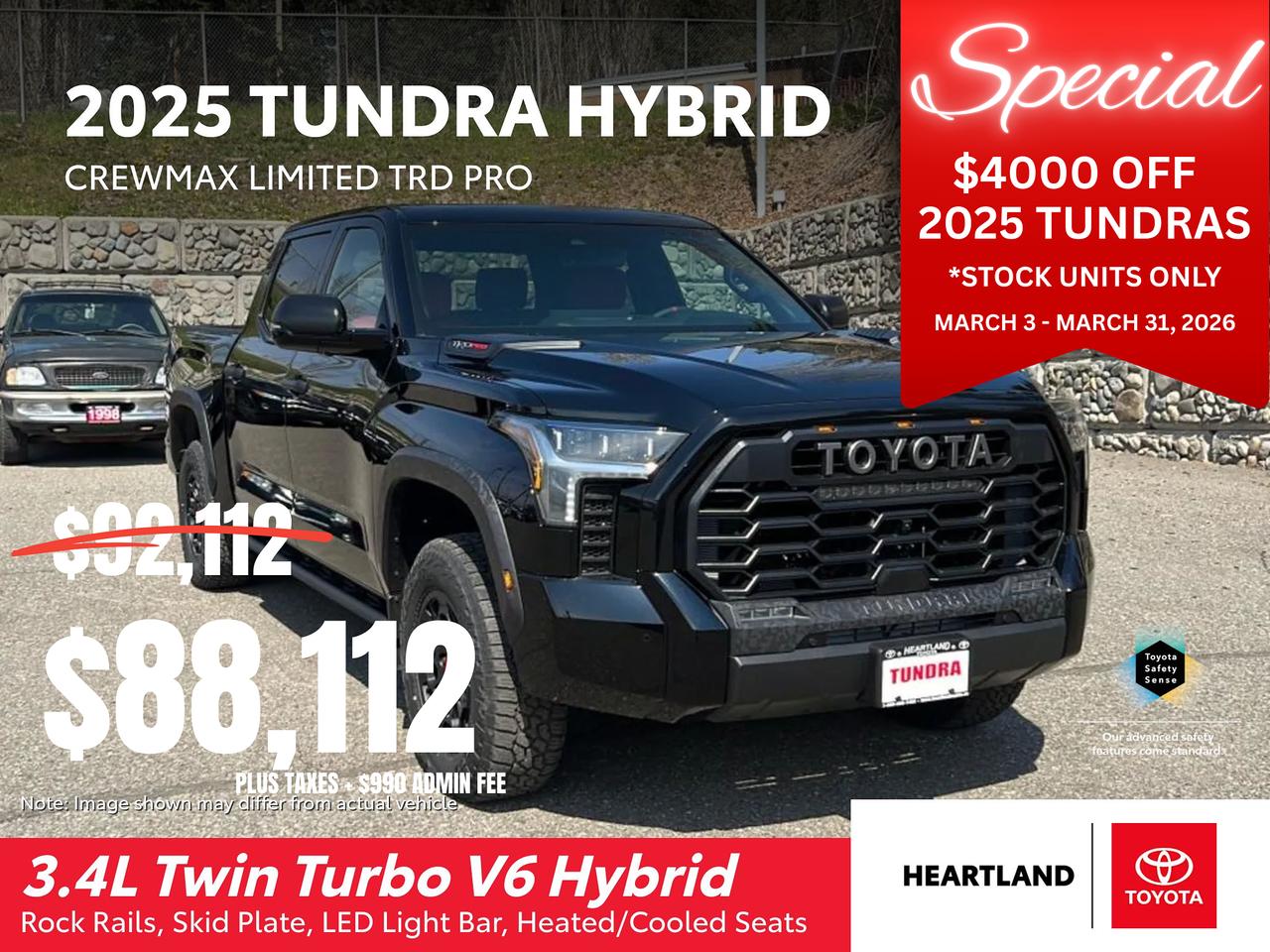 2025 Toyota Tundra Hybrid CrewMax Limited TRD Pro Photo0