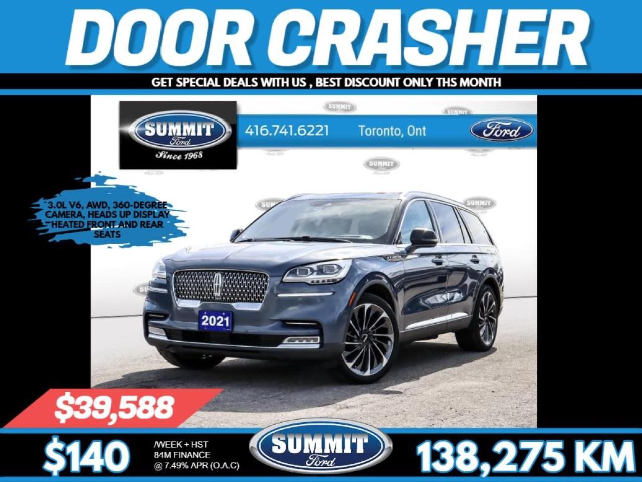 Used 2021 Lincoln Aviator Reserve for sale in Etobicoke, ON