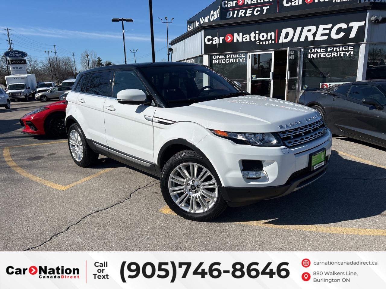 Used 2013 Land Rover Evoque PRESTIGE PREMIUM | LEATHER | PANO ROOF | NAV for sale in Burlington, ON