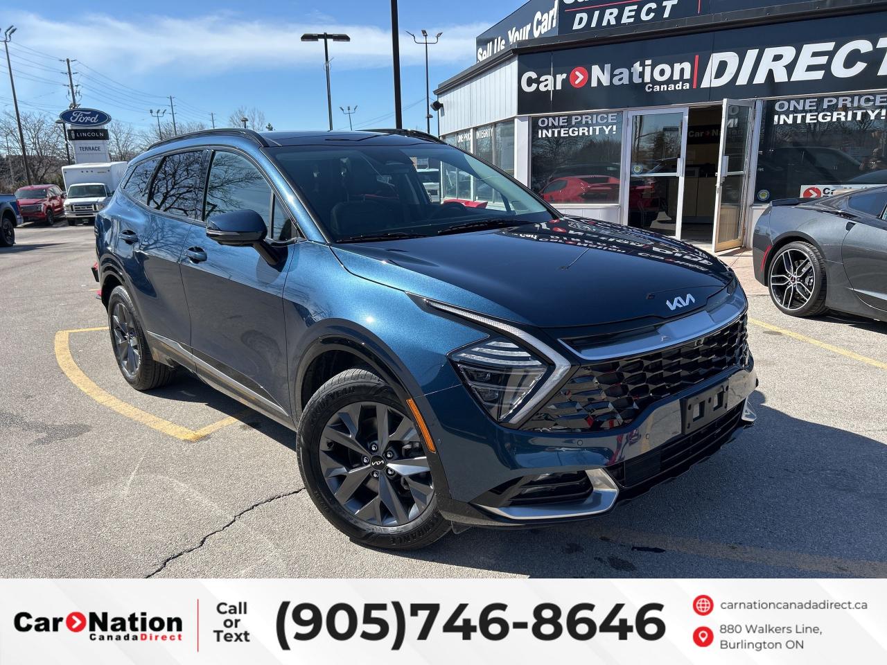 Used 2023 Kia Sportage Hybrid SX | AWD | HYBRID | LEATHER | PANO ROOF | NAV for sale in Burlington, ON