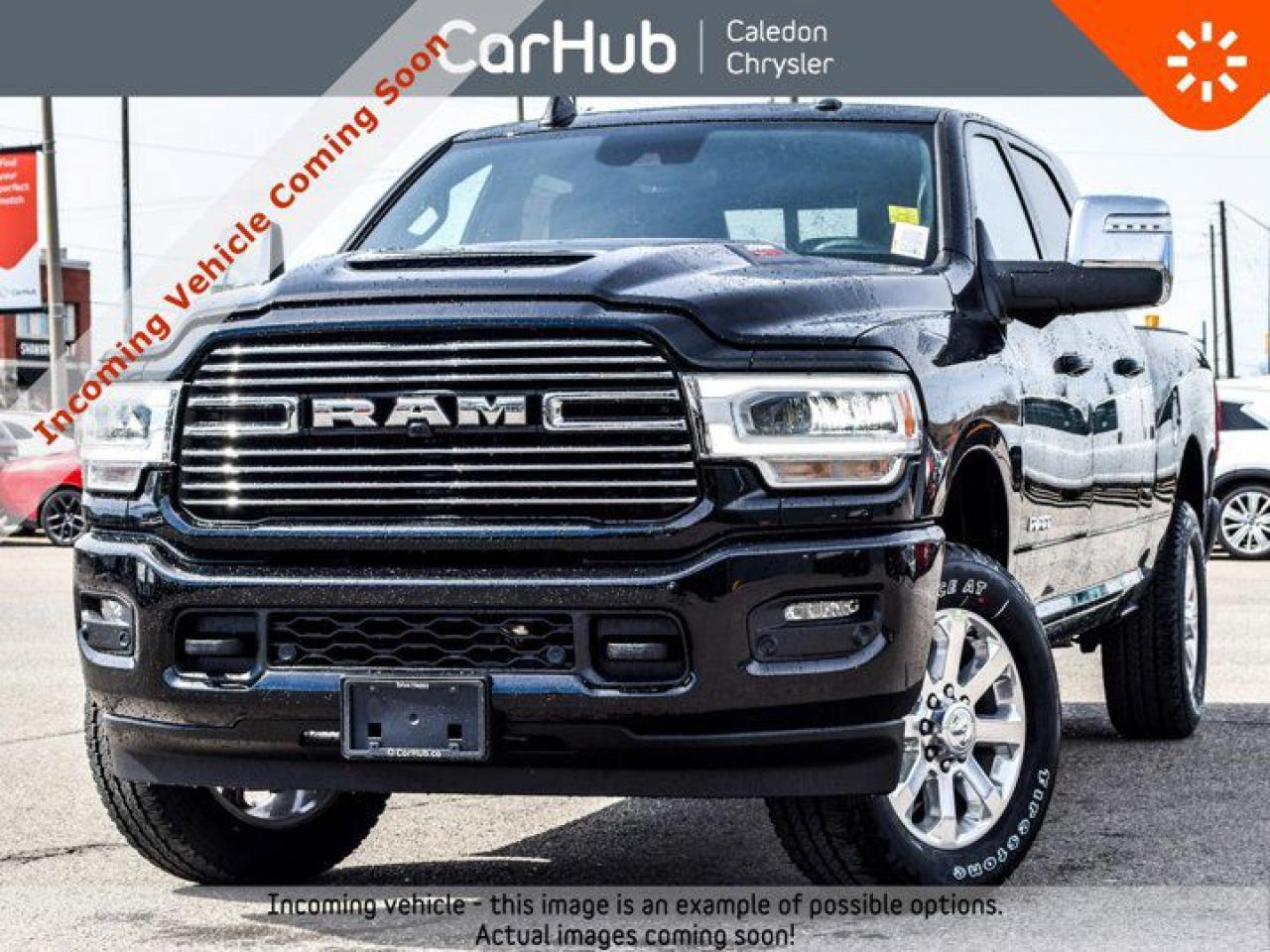 
Incoming vehicle -- approximate arrival 4 to 6 weeks

This Ram 2500 4x4 Mega Cab 64 Box has a strong Intercooled Turbo Diesel I-6 6.7 L/408 engine powering this Automatic transmission. ENGINE: 6.7L CUMMINS I-6 HO TURBO DIESEL (STD), Wheels: 18 x 8 Diamond Cut w/Black Pockets, Wheels w/Hub Covers. Our advertised prices are for consumers (i.e. end users) only.

 

 

This Ram 2500  4x4 Mega Cab 64 Box Features the Following Options 
Diamond Black Crystal P/C $495

Dual alternators rated at 480 amps $695

Transfer case skid plate shield $195

Rear auto-levelling air suspension $1,895

Power sunroof $1,495

Laramie Level 2 Plus Equipment Group $5,595

5th Wheel/Gooseneck Towing Prep Grp $995

Sport Appearance Package $2,495

Towing Technology Group $2,095

Voice Recorder, Variable Intermittent Wipers, Valet Function, Urethane Gear Shifter Material, Trip Computer, Transmission: 8-Speed ZF Powerline Automatic, Transmission w/Driver Selectable Mode, Trailer Wiring Harness, Trailer Tow Pages, Tires: LT275/70R18E BSW All-Season.

 

These options are based on an incoming vehicle, so detailed specs and pricing may differ. Please inquire for more information.

 

Drive Happy with CarHub
*** All-inclusive, upfront prices -- no haggling, negotiations, pressure, or games

*** Purchase or lease a vehicle and receive a $1000 CarHub Rewards card for service

*** All available manufacturer rebates have been applied and included in our sale price

*** Purchase this vehicle fully online on CarHub websites

 

Transparency Statement
Online prices and payments are for finance purchases -- please note there is a $750 finance/lease fee. Cash purchases for used vehicles have a $2,200 surcharge (the finance price + $2,200), however cash purchases for new vehicles only have tax and licensing extra -- no surcharge. NEW vehicles priced at over $100,000 including add-ons or accessories are subject to the additional federal luxury tax. While every effort is taken to avoid errors, technical or human error can occur, so please confirm vehicle features, options, materials, and other specs with your CarHub representative. This can easily be done by calling us or by visiting us at the dealership. CarHub used vehicles come standard with 1 key. If we receive more than one key from the previous owner, we include them with the vehicle. Additional keys may be purchased at the time of sale. Ask your Product Advisor for more details. Payments are only estimates derived from a standard term/rate on approved credit. Terms, rates and payments may vary. Prices, rates and payments are subject to change without notice. Please see our website for more details.
