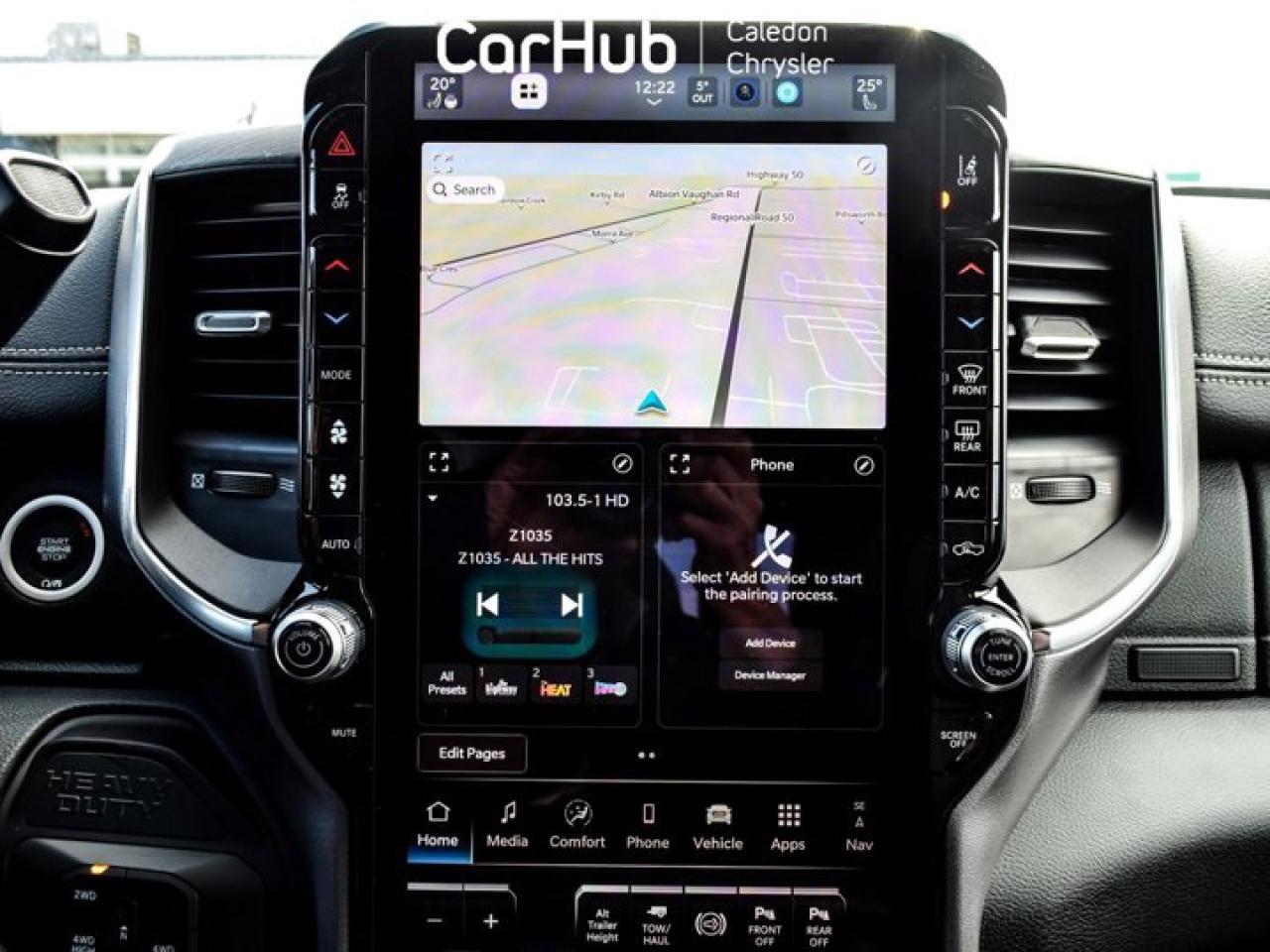 2025 RAM 2500 Laramie 4x4 Mega Cab 6'4" Box Sunroof Diesel 14.4"Display Photo3