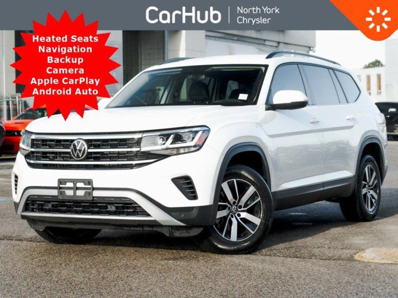 Used 2021 Volkswagen Atlas Comfortline Heated Seats Nav Backup Cam Apple CarPlay for sale in Thornhill, ON