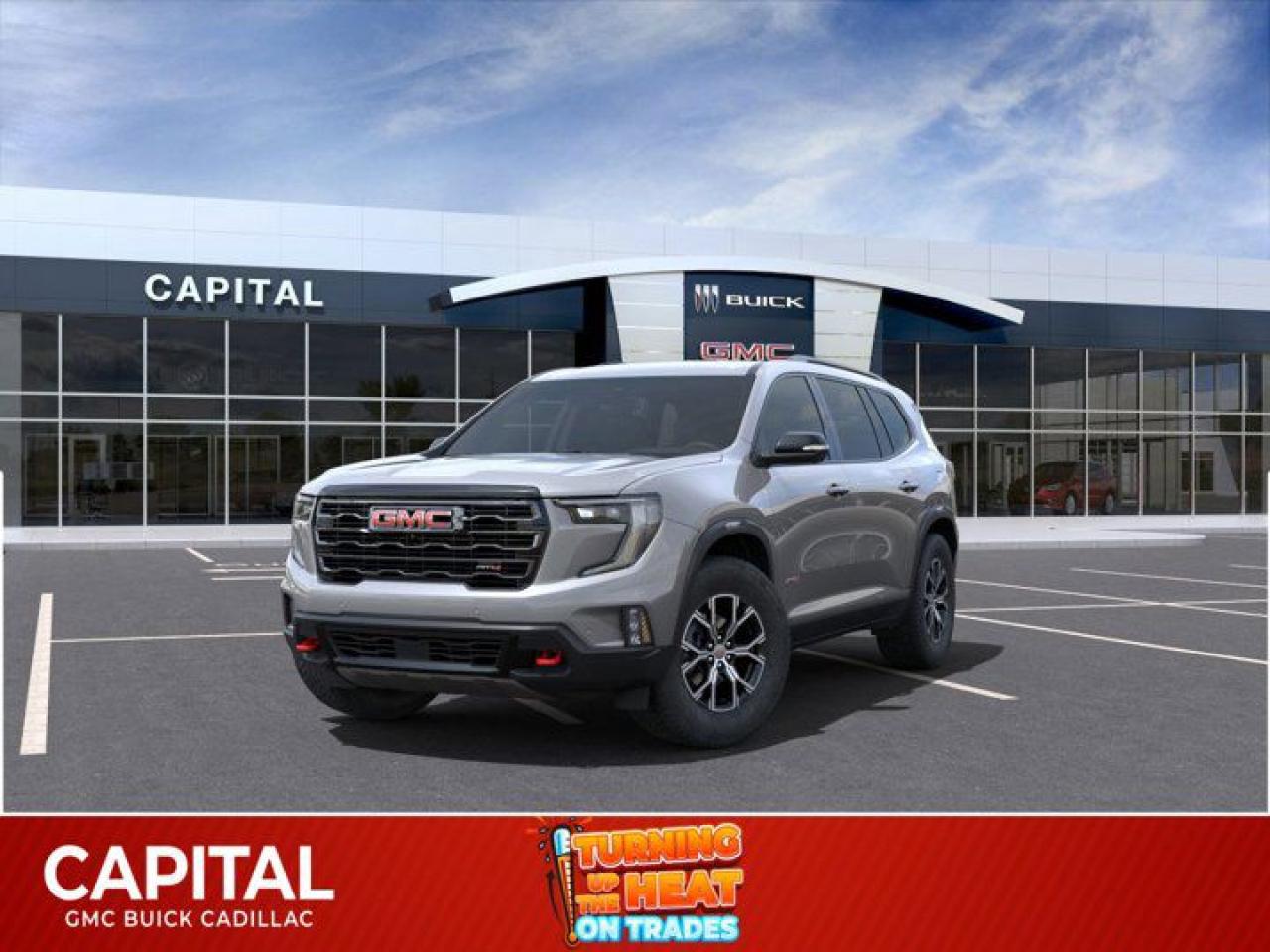 New 2025 GMC Acadia AT4 AWD for sale in Regina, SK