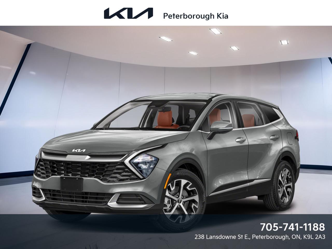 New 2025 Kia Sportage EX Premium AWD w/Red Interior for sale in Peterborough, ON