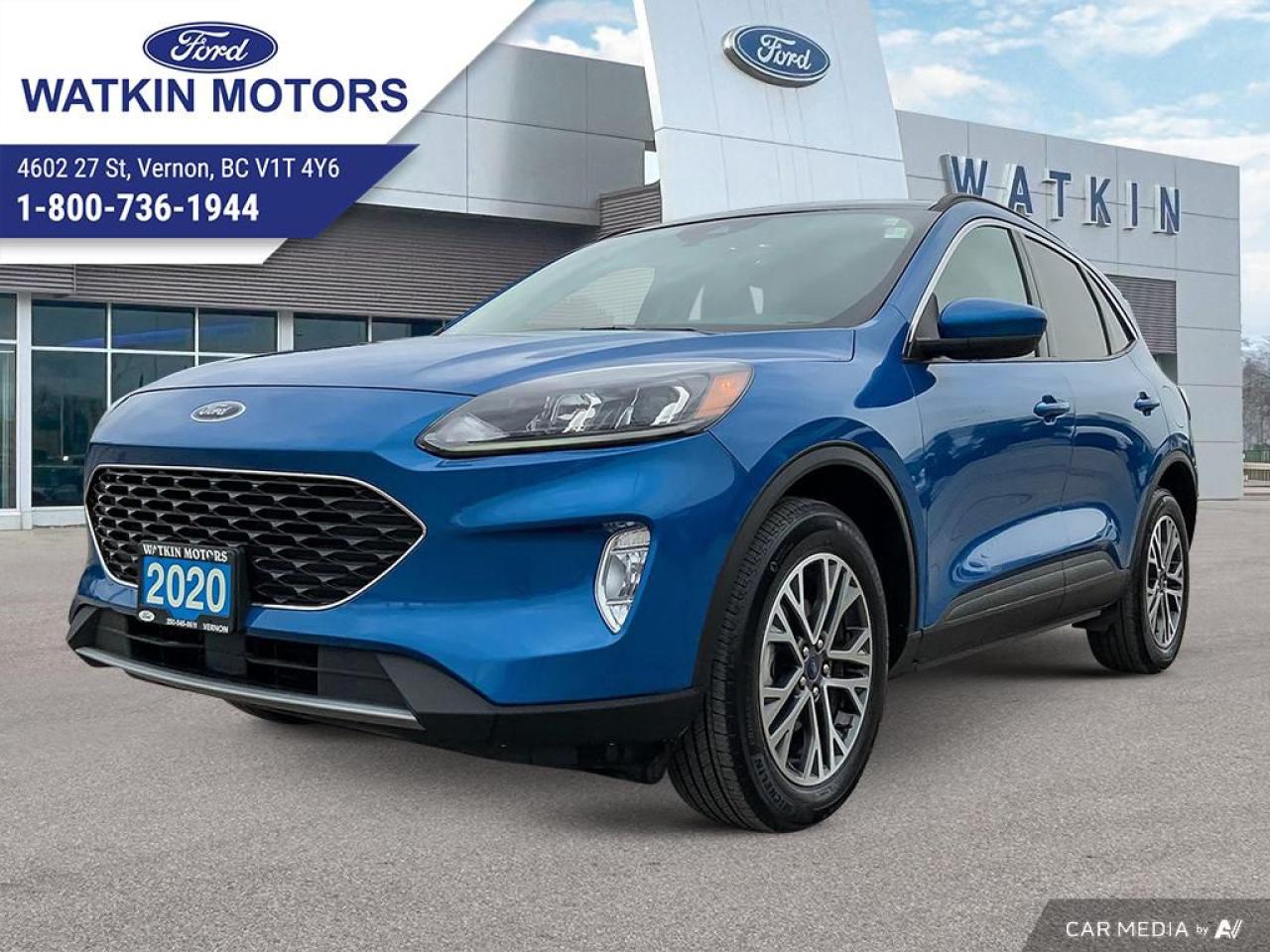 Used 2020 Ford Escape SEL for sale in Vernon, BC