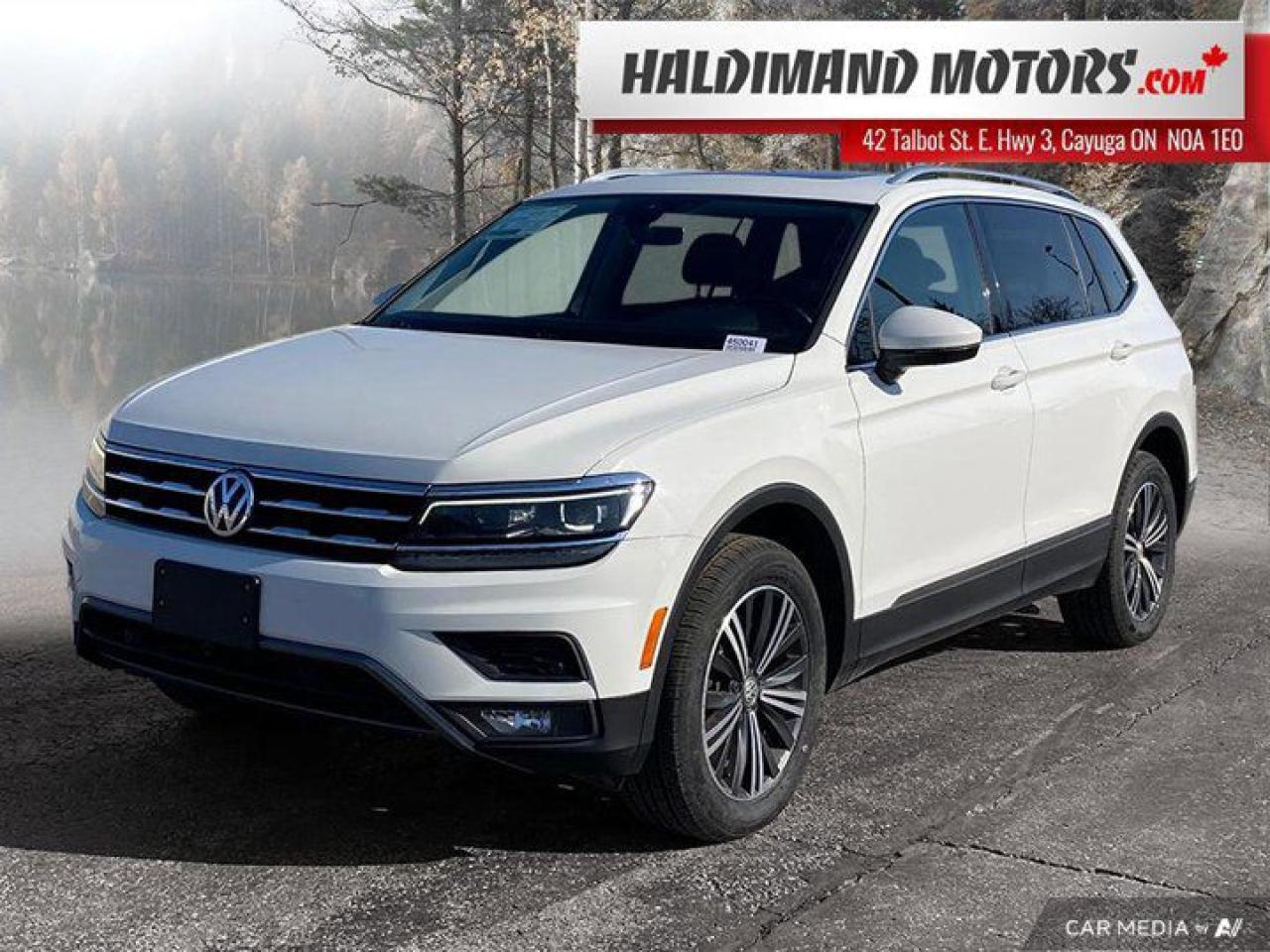 Used 2018 Volkswagen Tiguan Highline for sale in Cayuga, ON