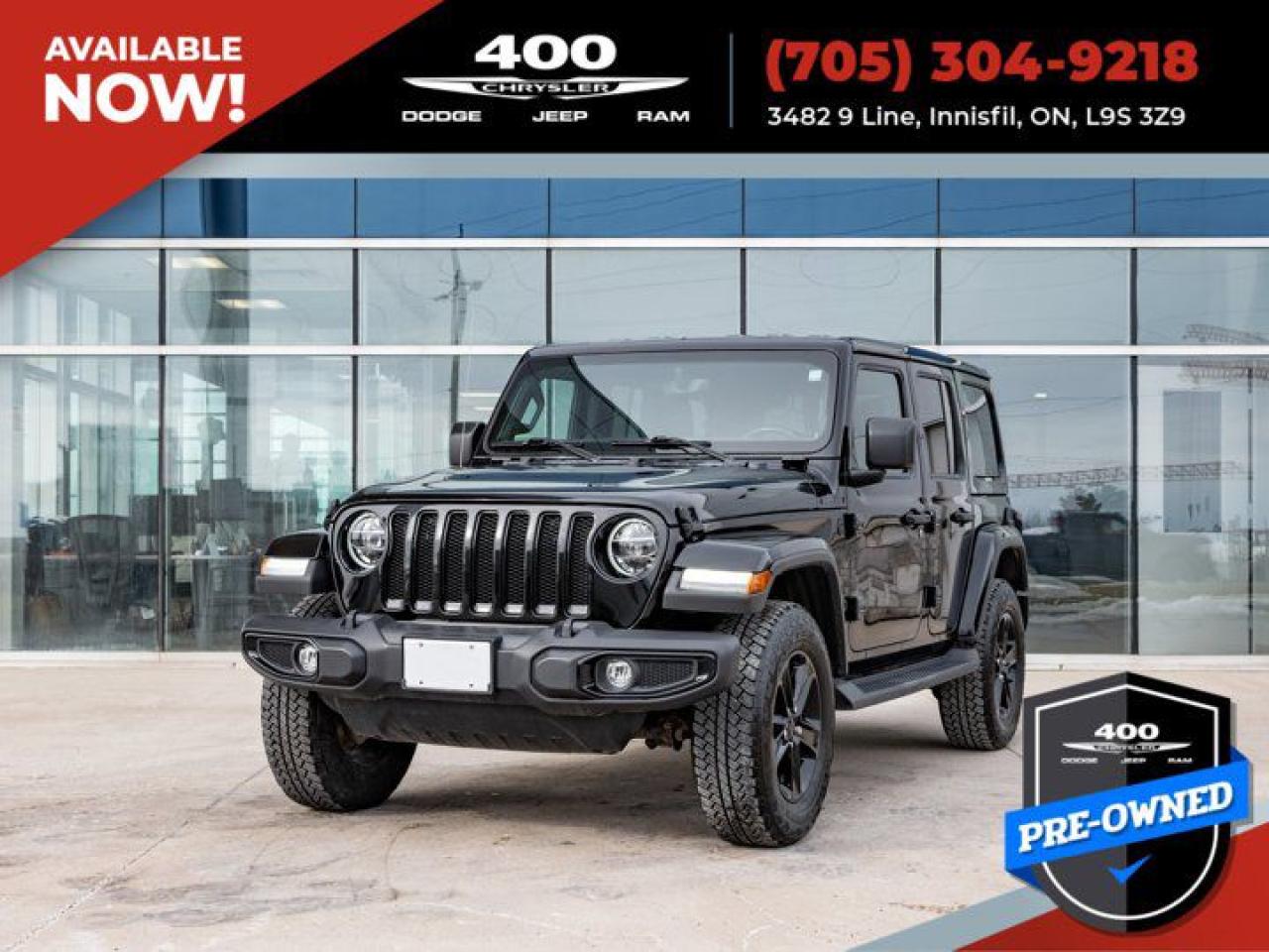 Used 2021 Jeep Wrangler UNLIMITED ALTITUDE for sale in Innisfil, ON