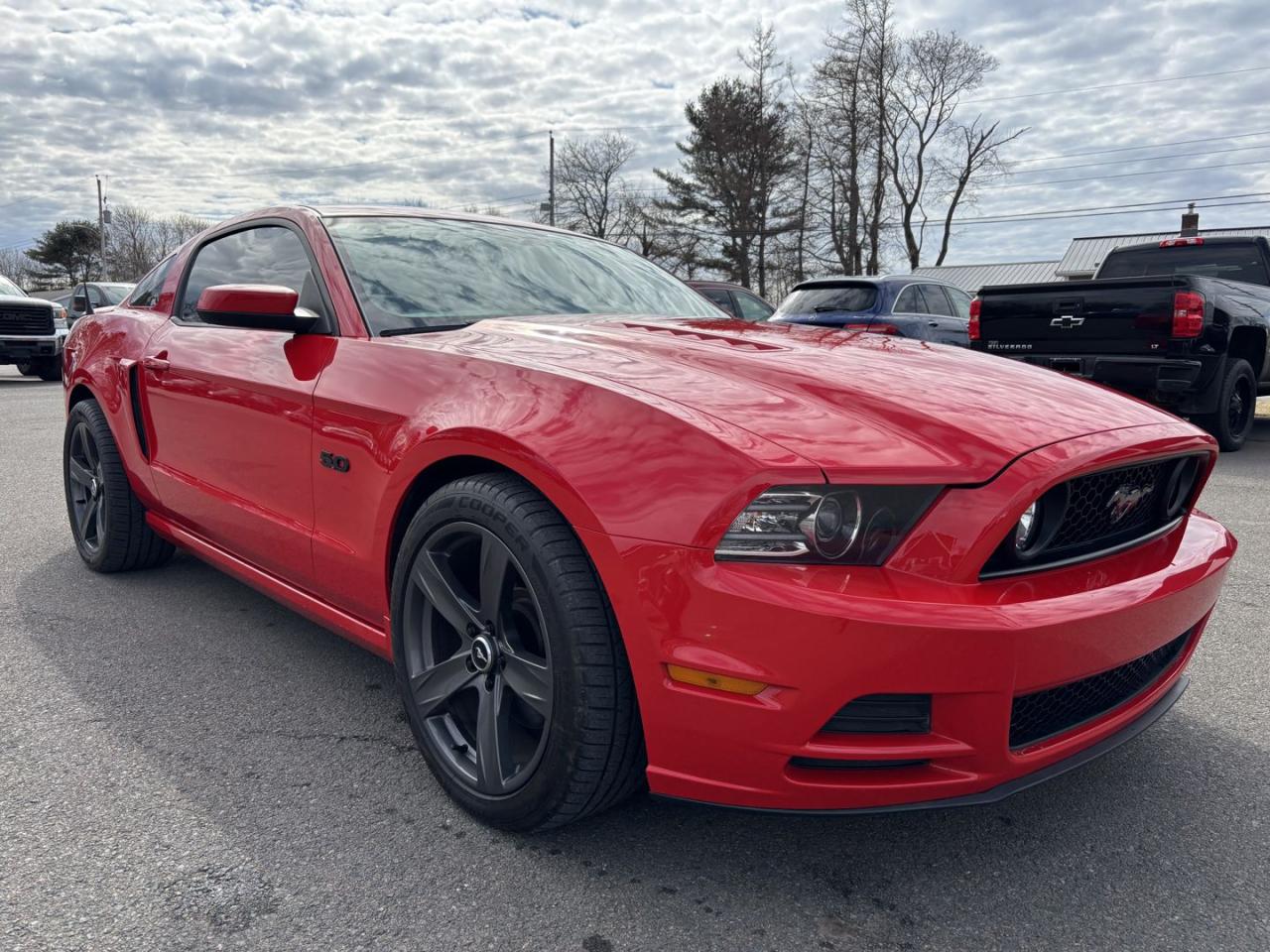 Used 2014 Ford Mustang GT COUPE / LEATHER / 5.0L V8 / 2KEYS WITH KEYLESS ENTRY / GUN METAL FACTORY RIMS for sale in Truro, NS