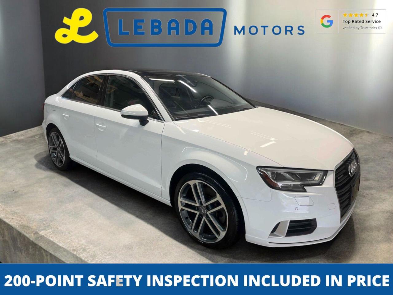 Used 2019 Audi A3 Quattro Technik 2.0L Turbo I4 | Panoramic Sunroof for sale in Cambridge, ON