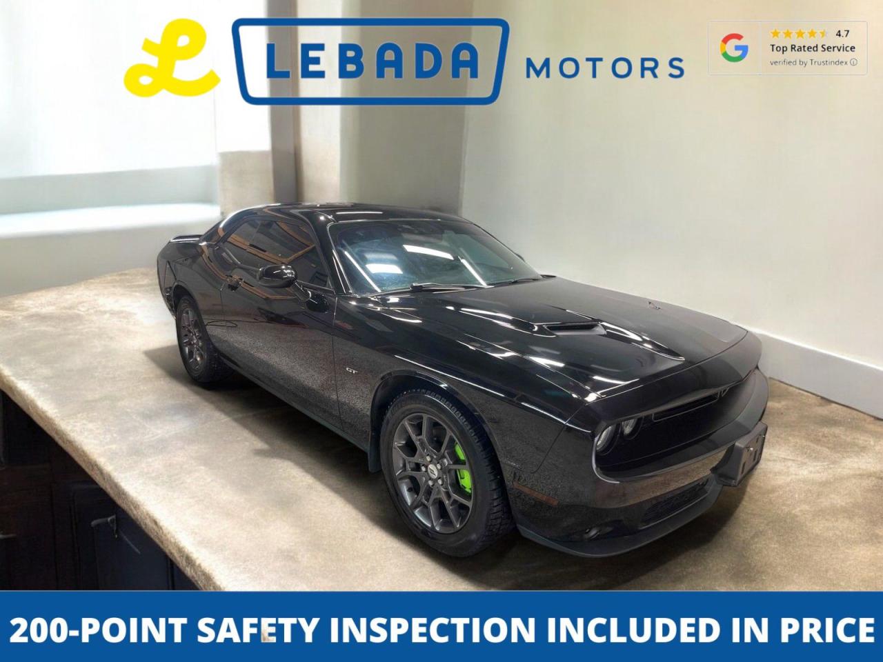 Used 2018 Dodge Challenger GT AWD | Nappa Leather–faced front vented seats | for sale in Cambridge, ON