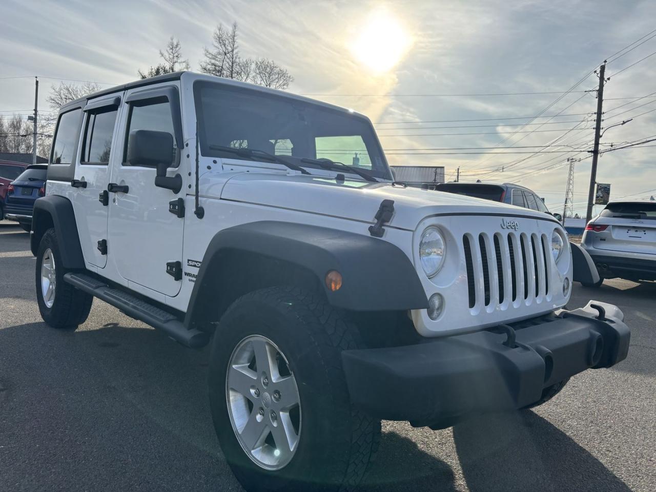 Used 2015 Jeep Wrangler UNLIMITED / SPORT 4WD / 3 PIECE FREEDOM HARDTOP / BLUETOOTH for sale in Truro, NS