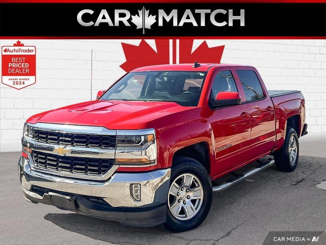 Used 2017 Chevrolet Silverado 1500 LT / CREW CAB / 4WD / REVERSE CAM / NO ACCIDENTS for sale in Cambridge, ON