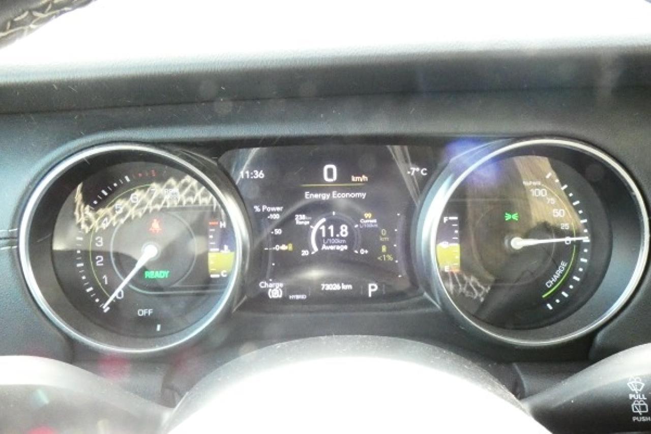 2021 Jeep Wrangler Unlimited Sahara Hybrid 4xe 4x4 w/Htd L,NAV, BUC - Photo #13