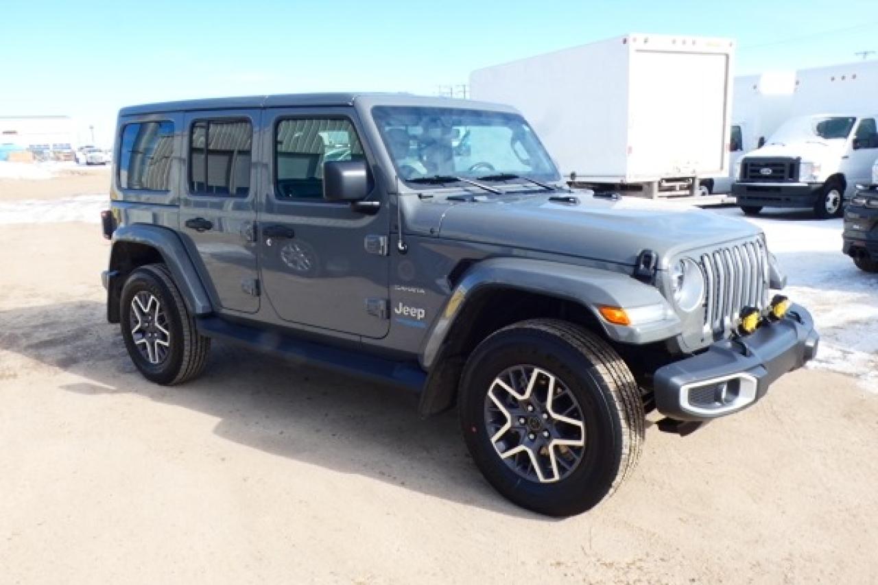 2021 Jeep Wrangler Unlimited Sahara Hybrid 4xe 4x4 w/Htd L,NAV, BUC - Photo #4